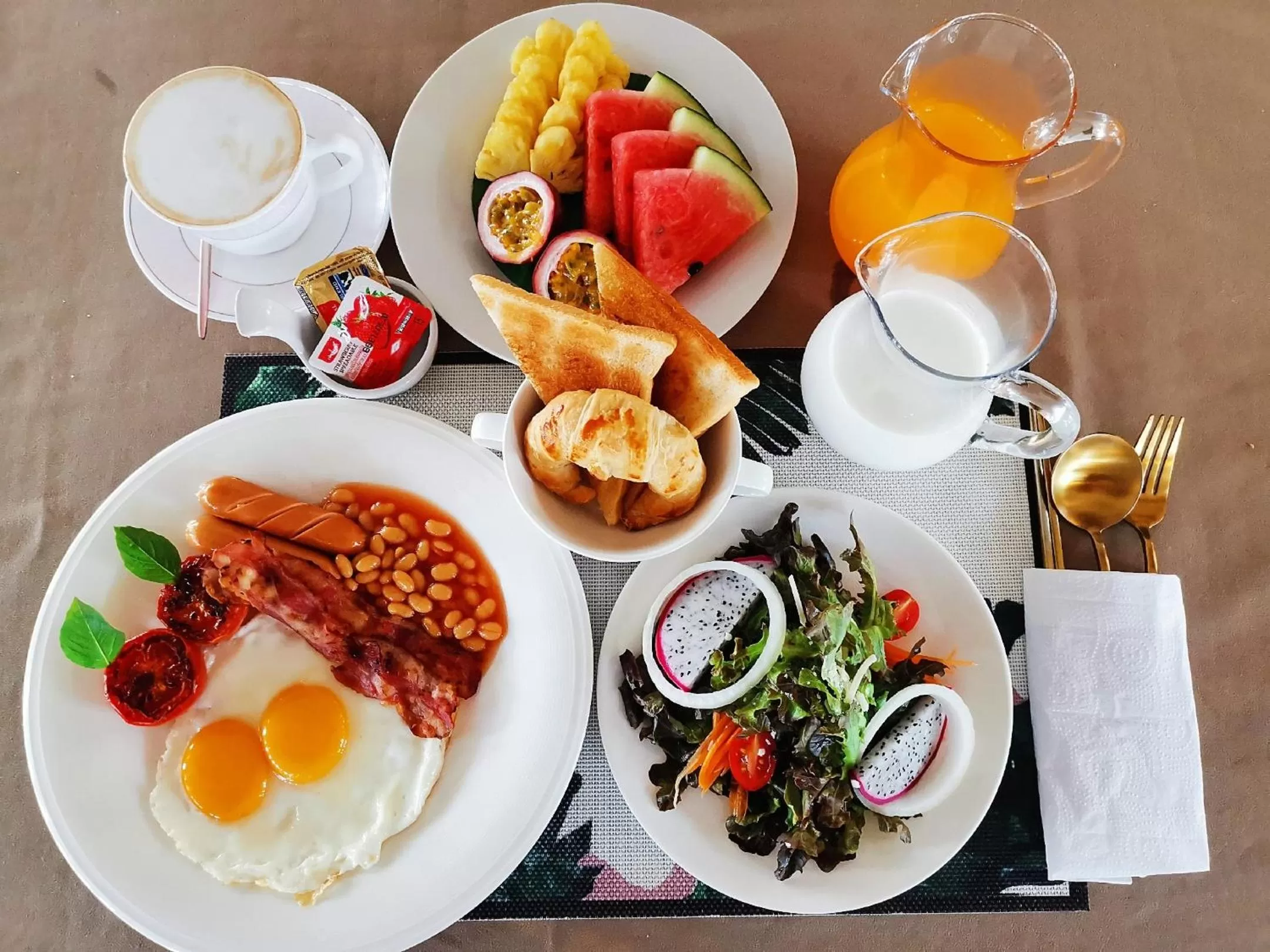 Breakfast in Lanna Deer Resort Chiang Mai