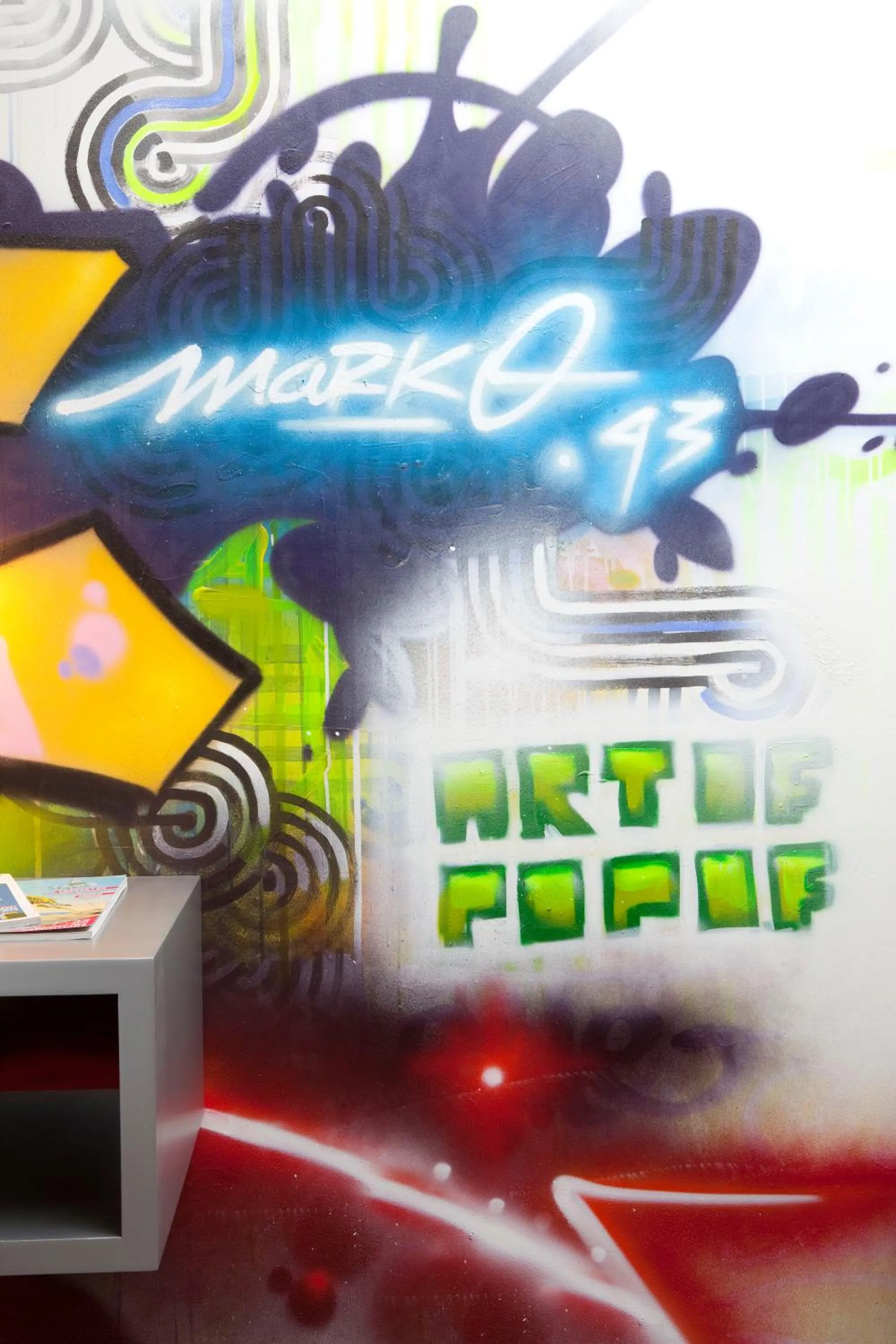 Decorative detail in Georgette Hôtel & Restaurant