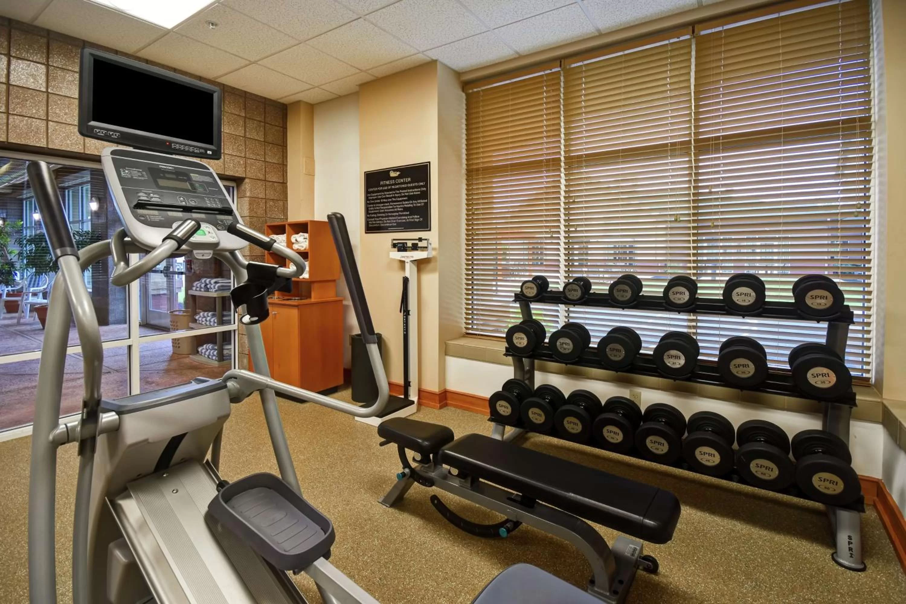 Fitness centre/facilities in Homewood Suites by Hilton Lancaster