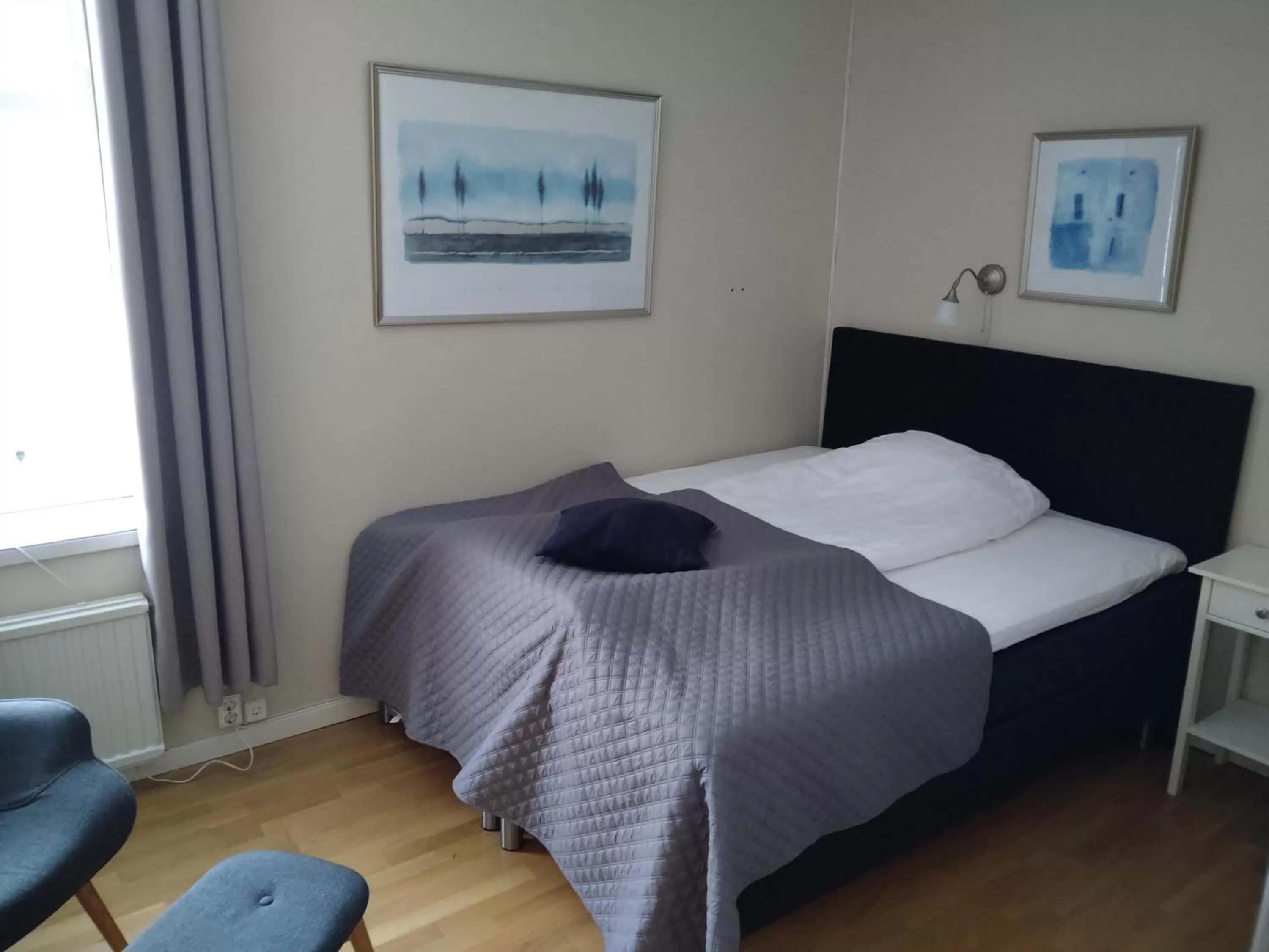 Bed in Hotell Strandvillan B&B