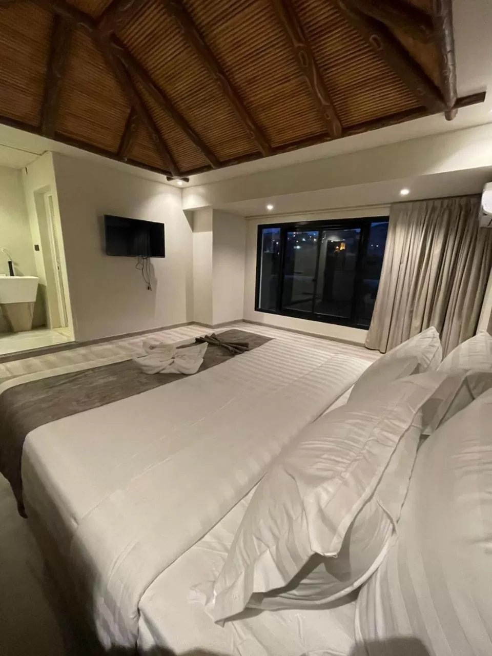 Bed in فندق جولدن الأندلس أبها - Golden Andalus Hotel Abha