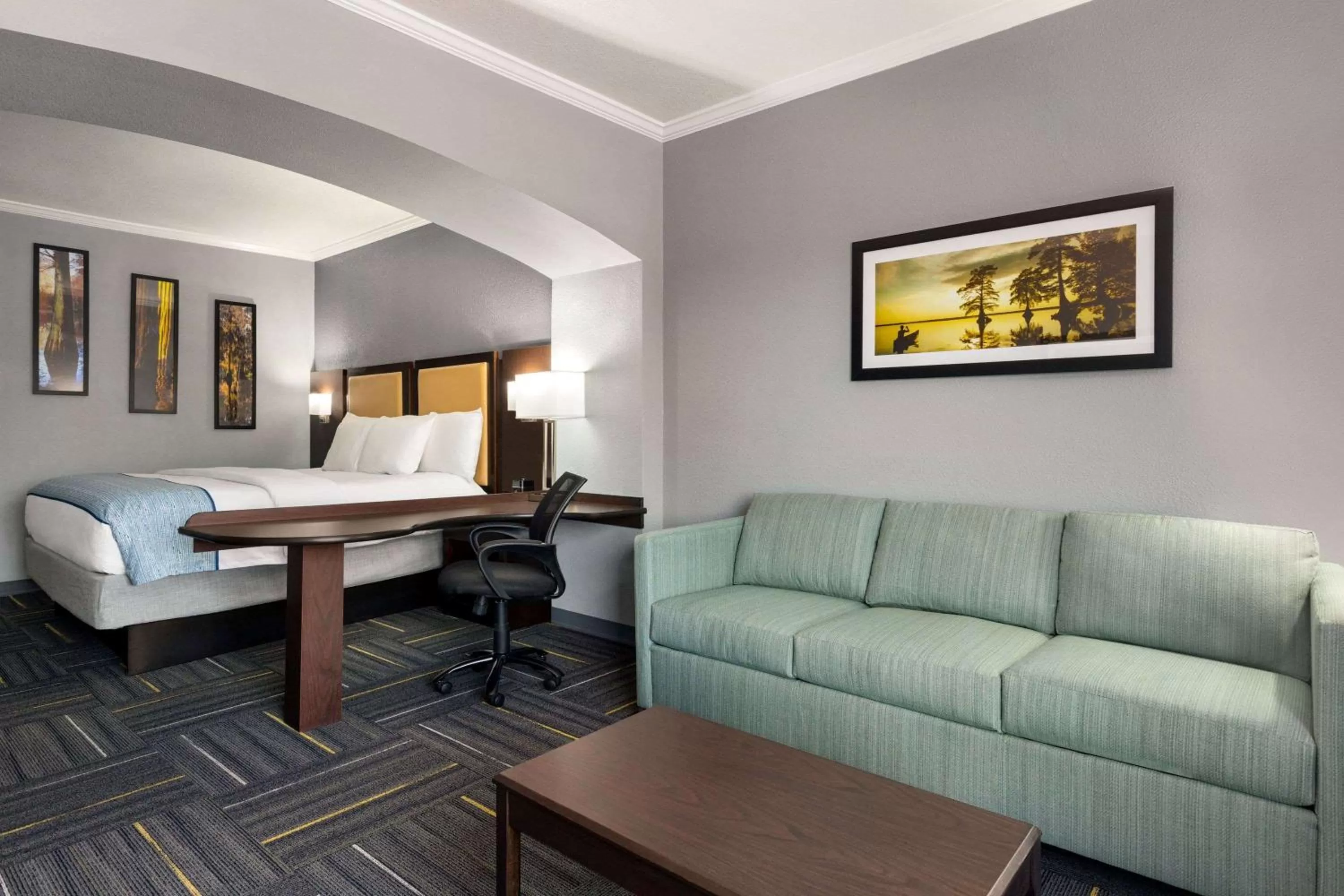 Photo of the whole room in La Quinta by Wyndham Dublin