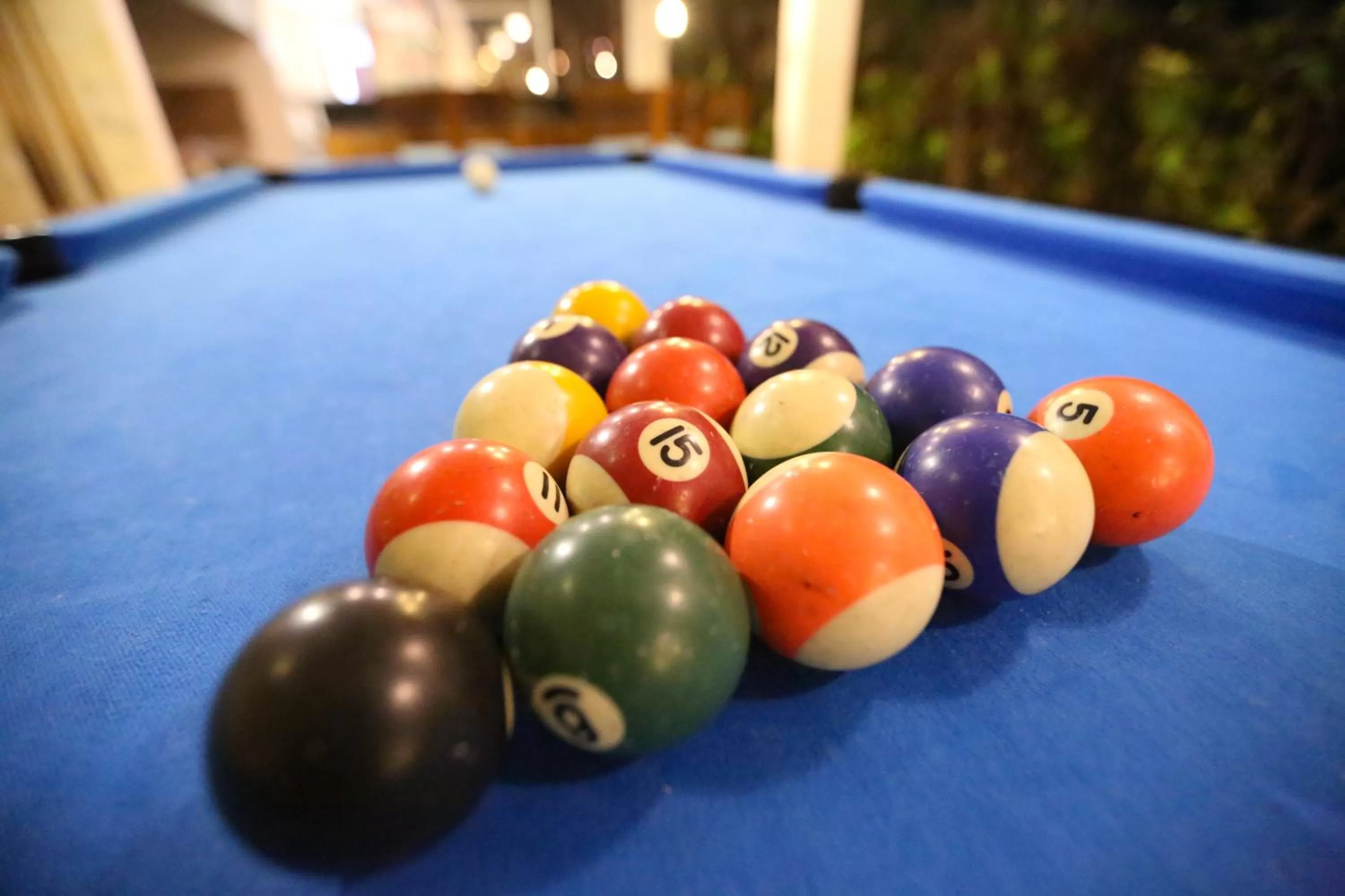 Billiard in Aquarius Beach Hotel