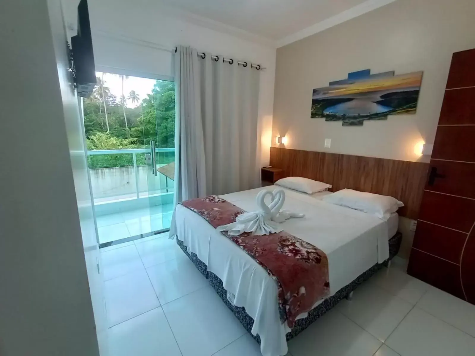 Double Room with Balcony in Pousada Concha Dourada Double Room with Balcony in Pousada Concha Dourada