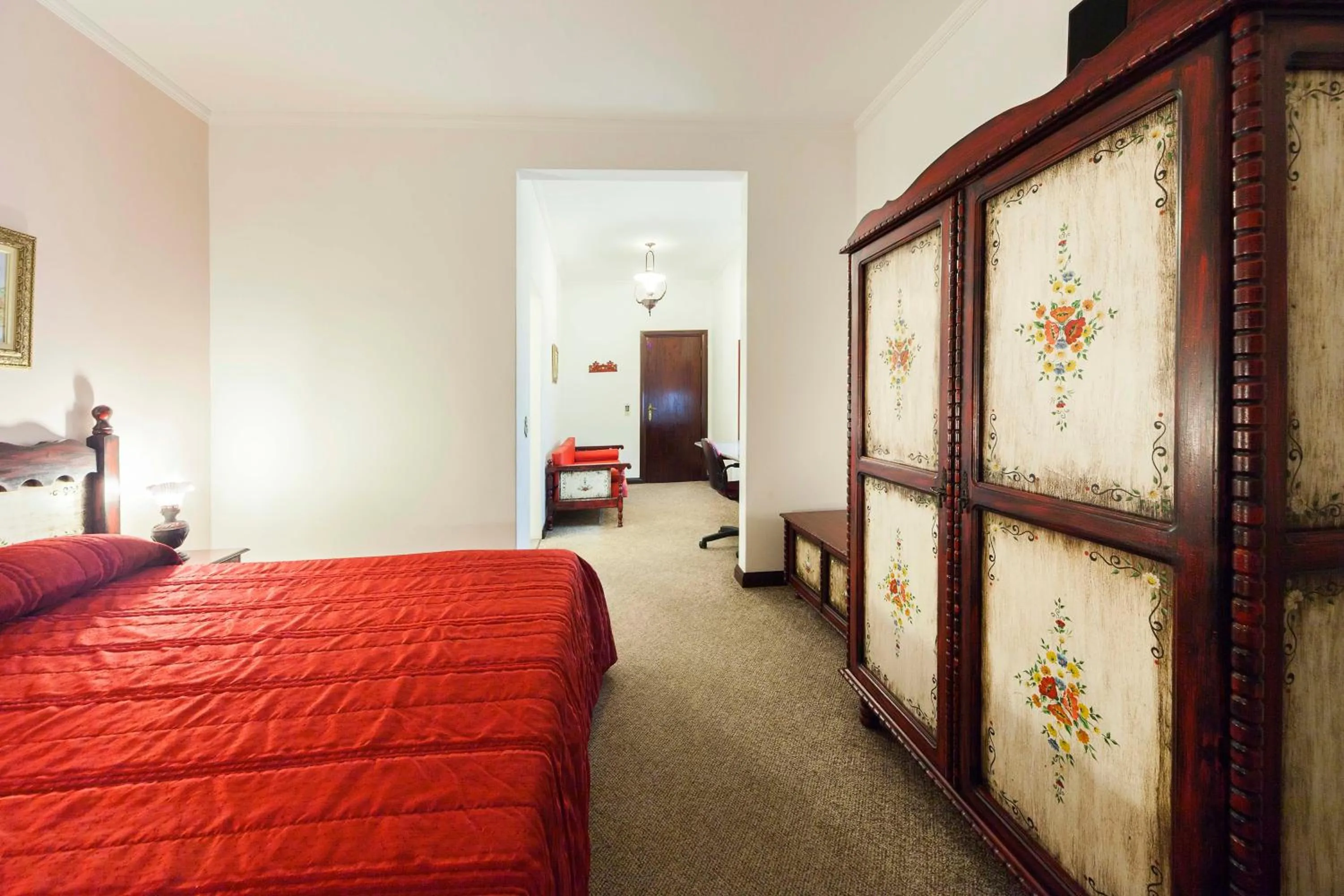 Photo of the whole room, Bed in Hotel Tannenhof