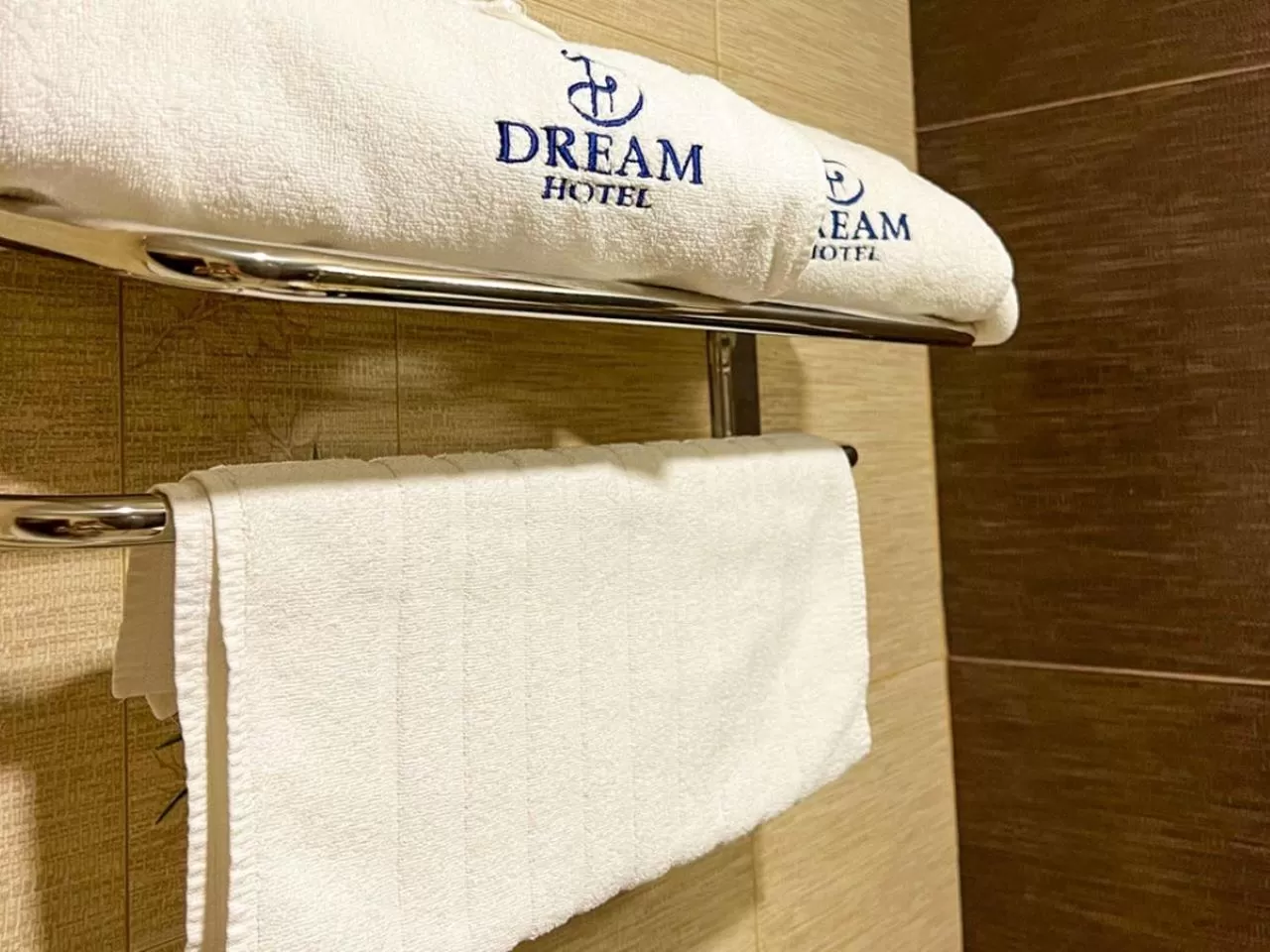 towels, Bathroom in Hotel Dream