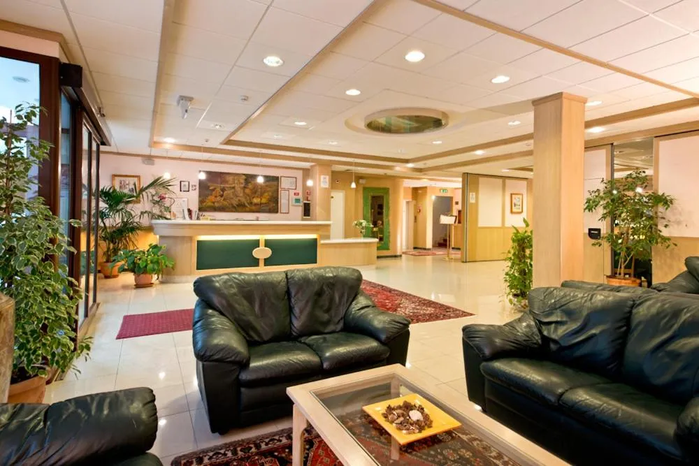 Lobby or reception in Park Hotel La Grave