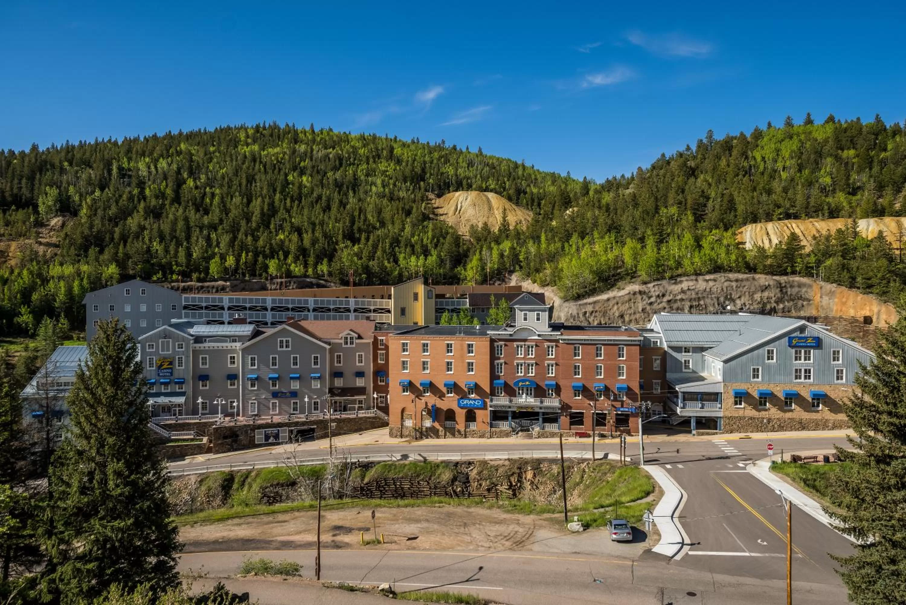 Property building in Grand Z Hotel Casino by Red Lion Hotels