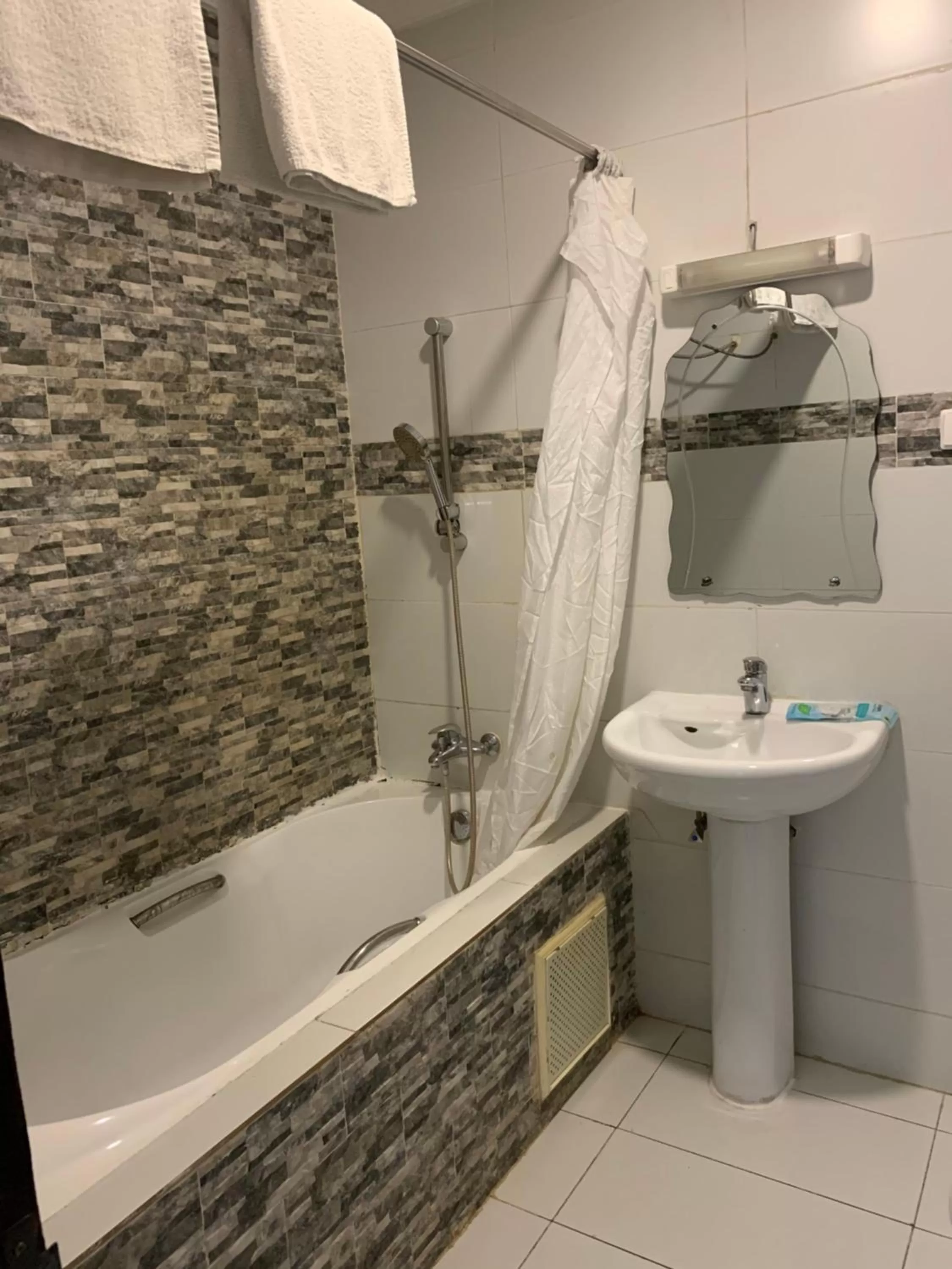 Bathroom in class hotel