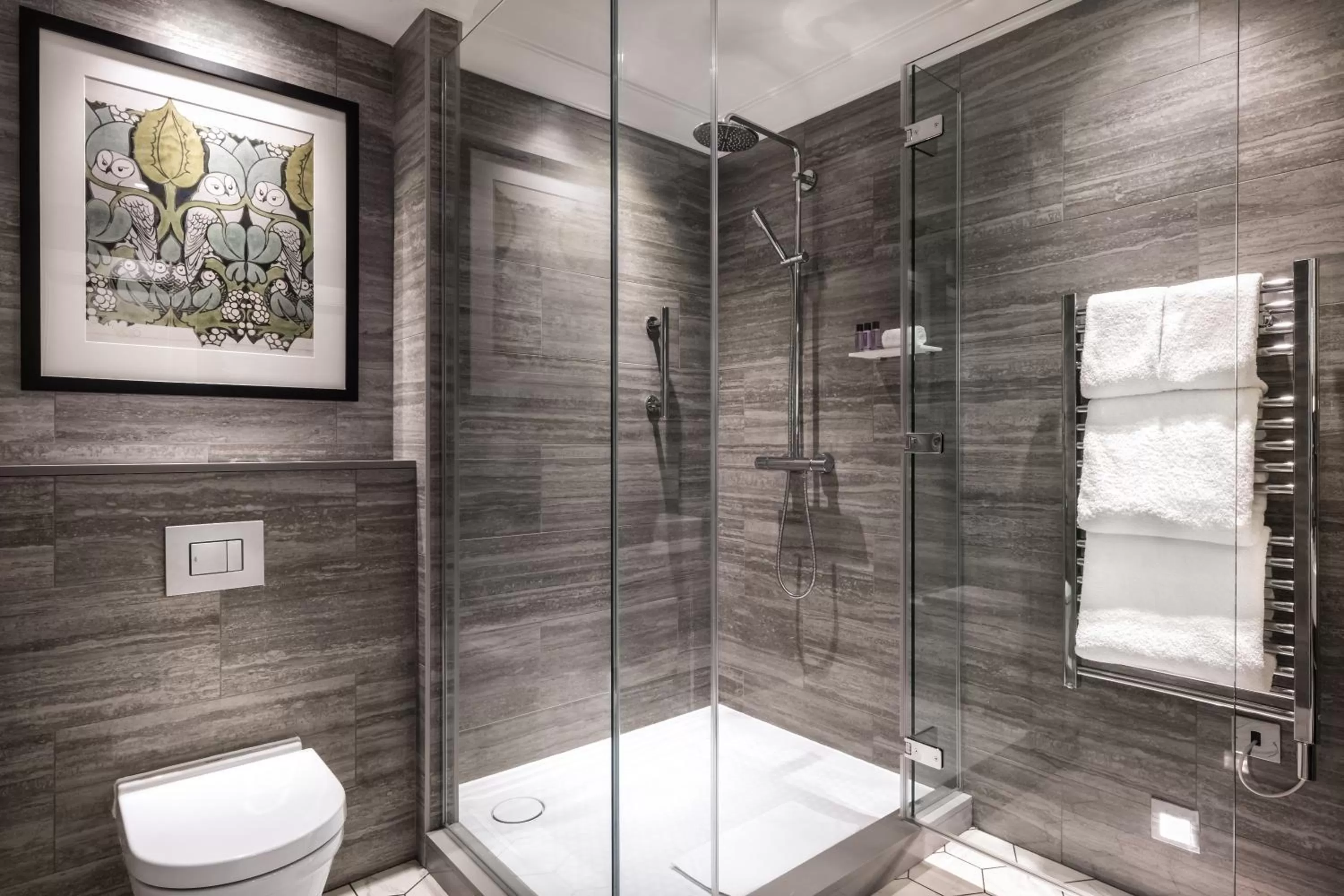 Shower in St. James' Court, A Taj Hotel, London