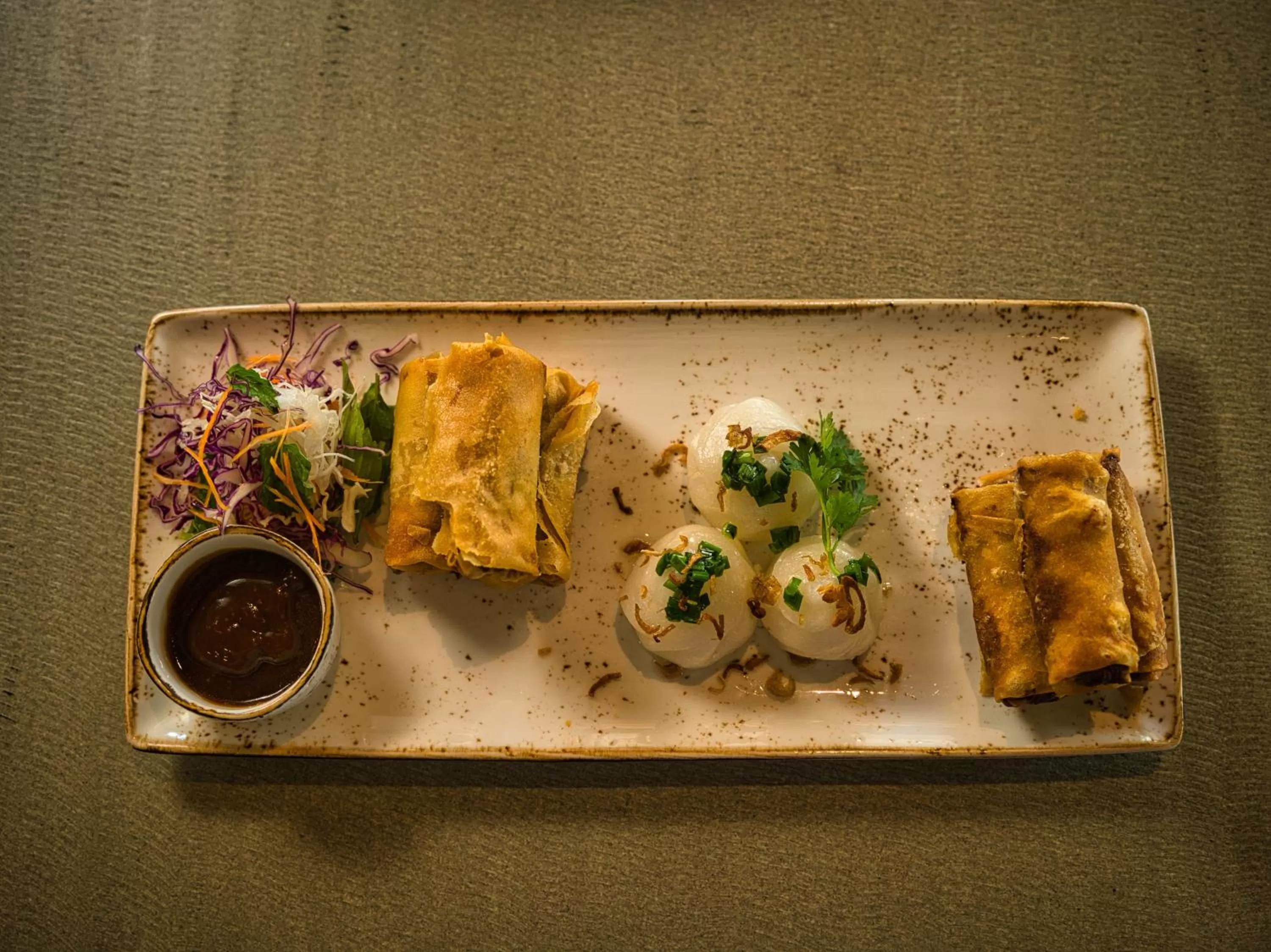 Food close-up in Azerai Can Tho