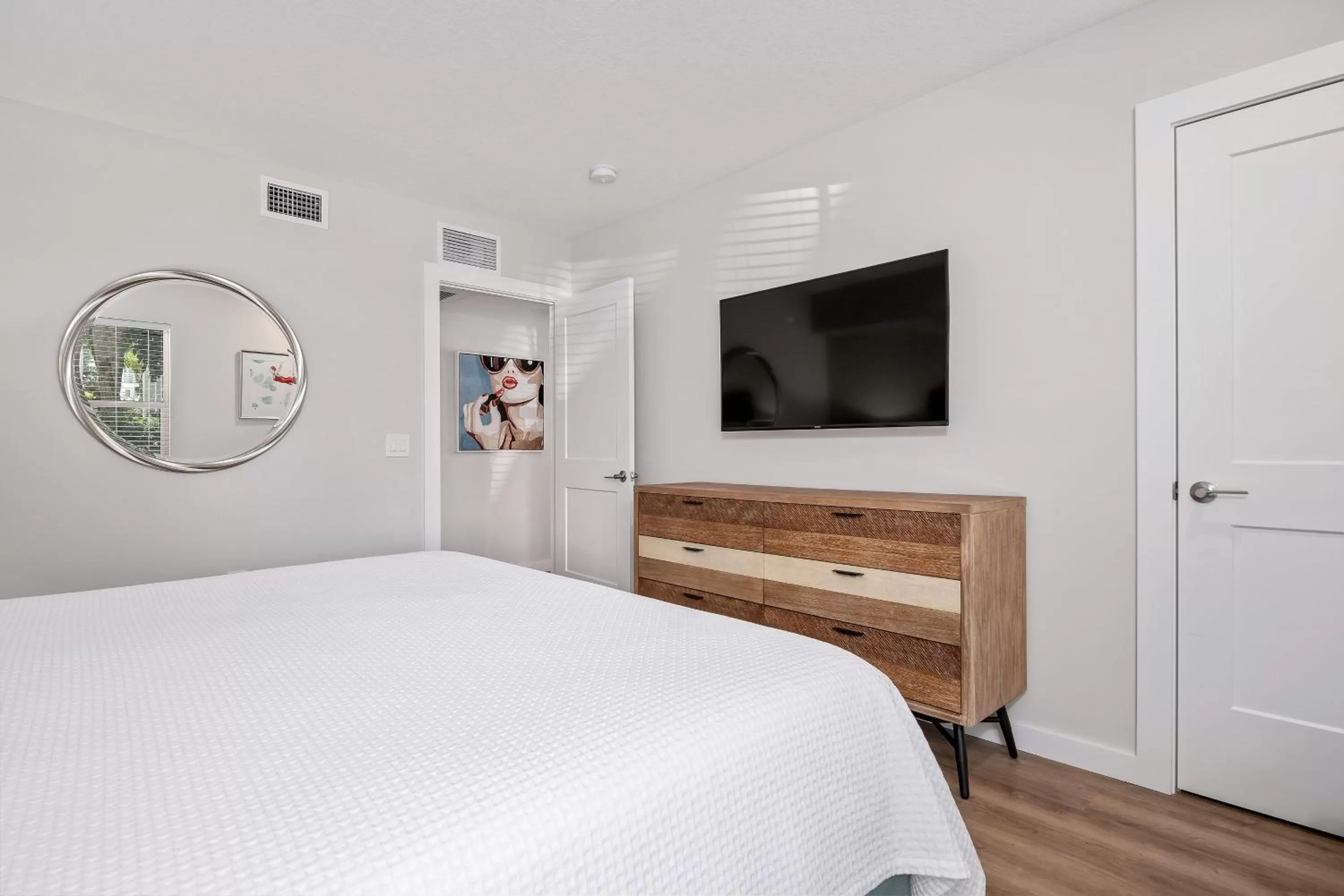 Bed in Escape Coastal Resort on Casey Key