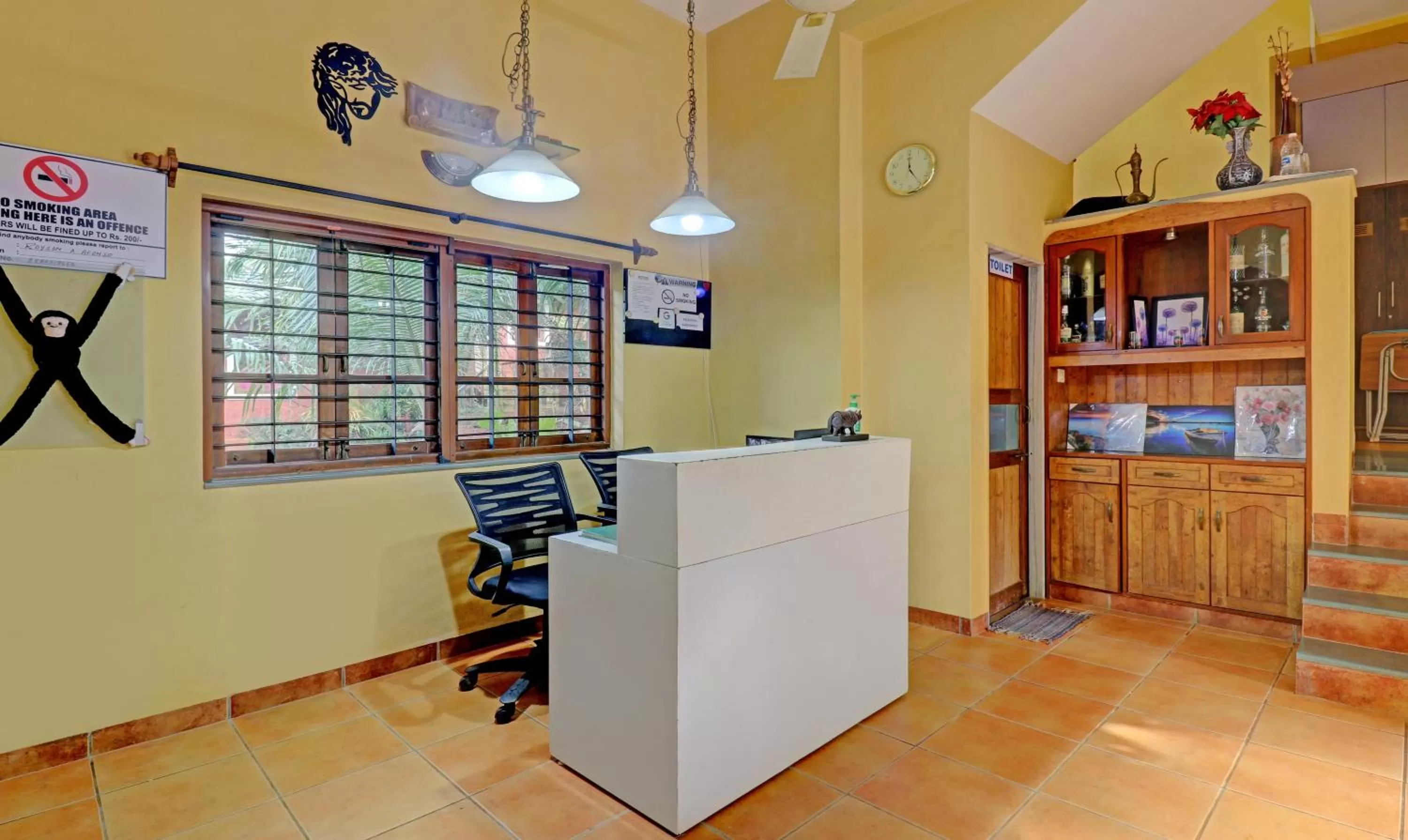 Lobby or reception in Itsy Hotels Vailankanni Natures Inn
