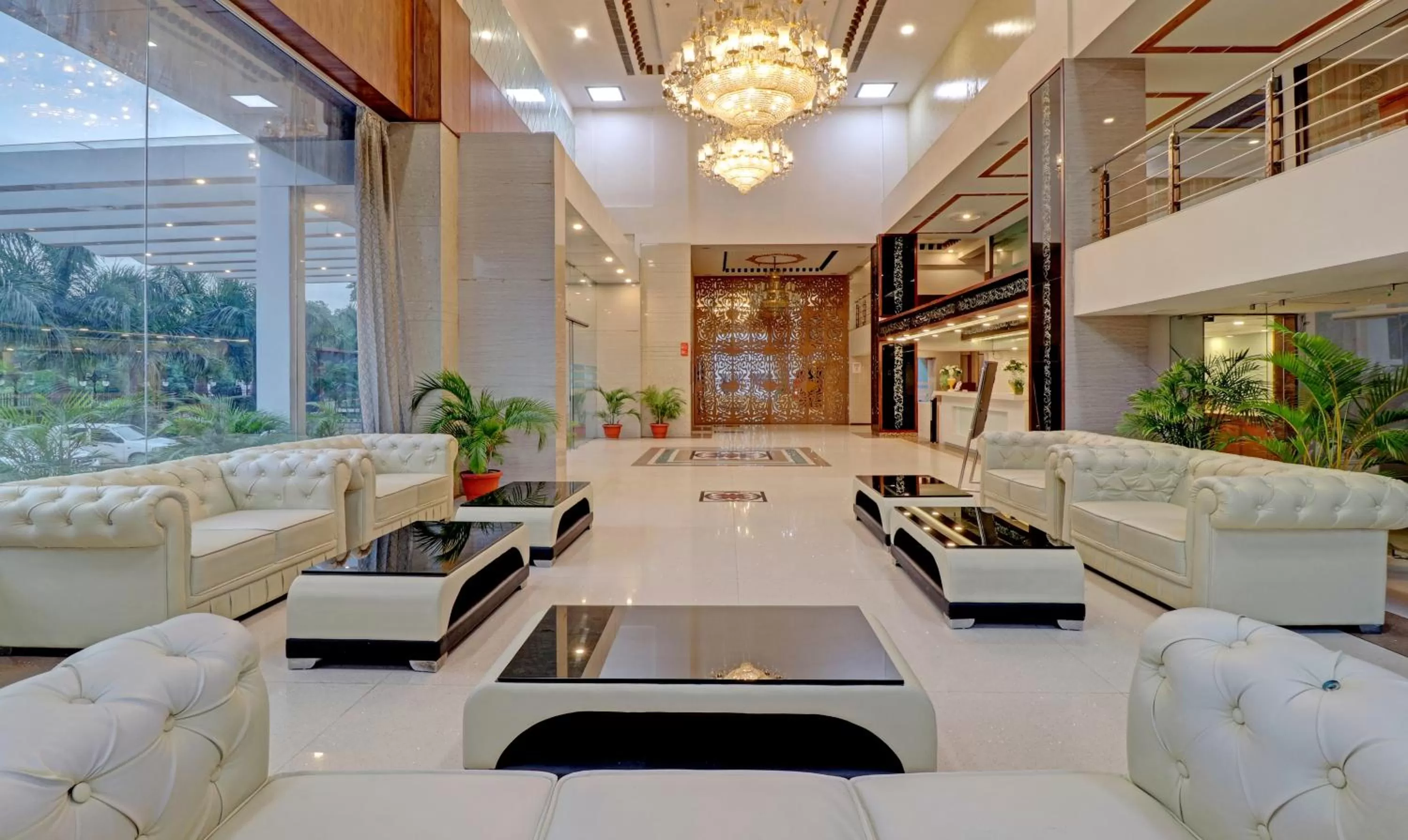 Seating area in Treebo Premium Pearl Avenue Banquets And Lawn