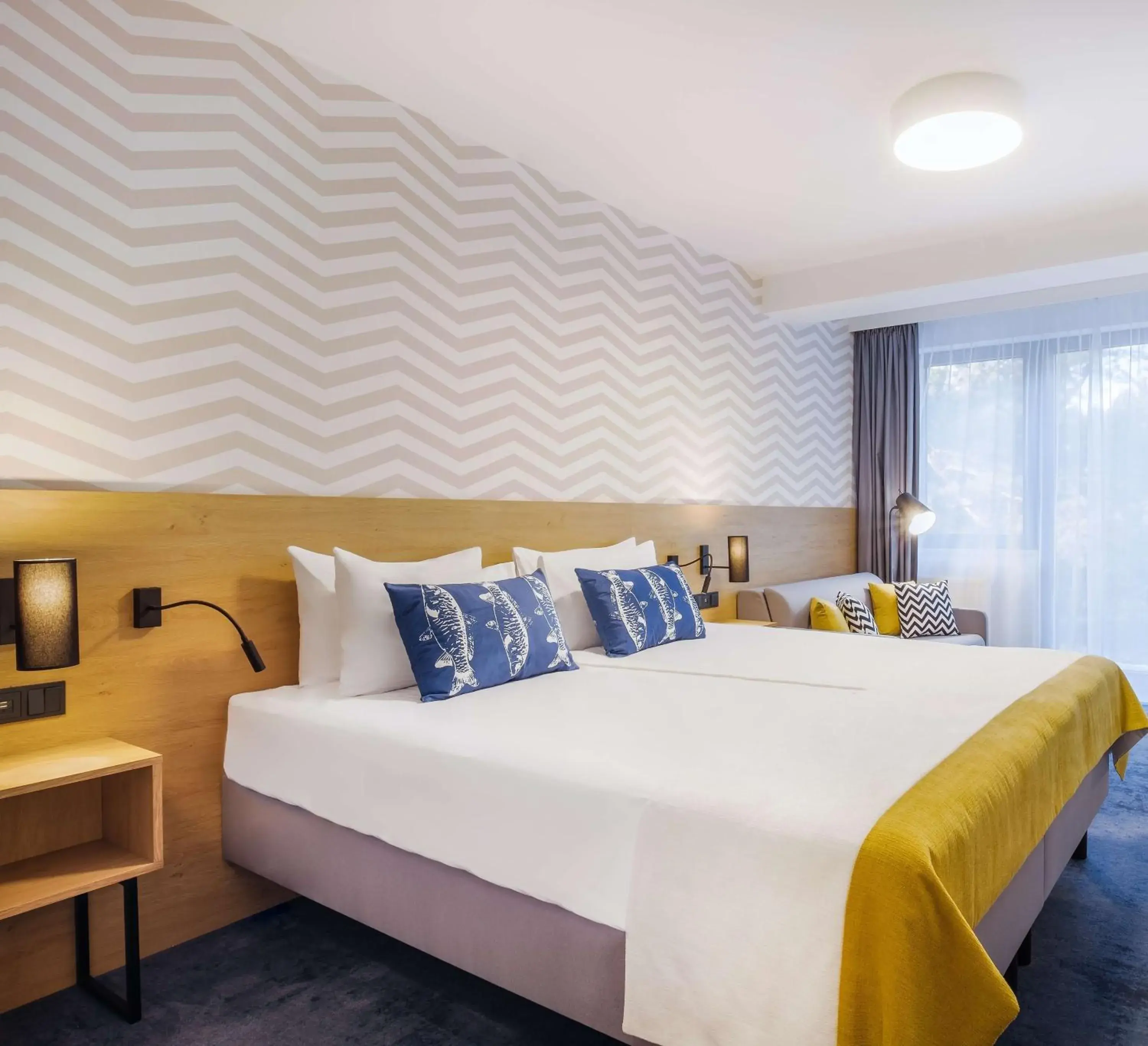 Premium Twin Room with Sofa Bed and Balcony in Best Western Hotel Jurata Premium Twin Room with Sofa Bed and Balcony in Best Western Hotel Jurata