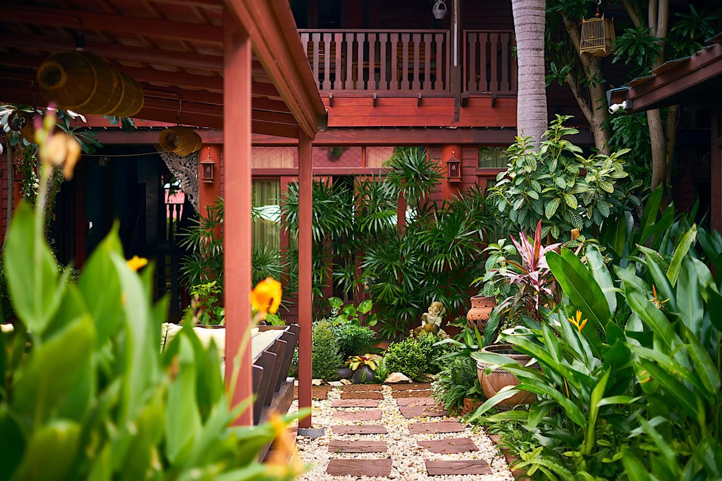 Breakfast in Ruenkanok Thaihouse Resort