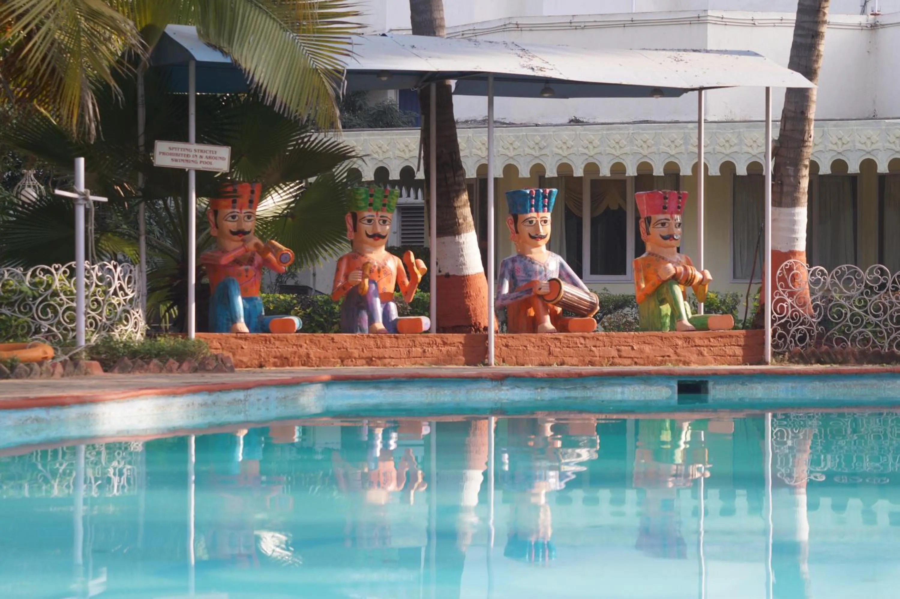 Swimming pool in Ambassador Ajanta Hotel, Aurangabad