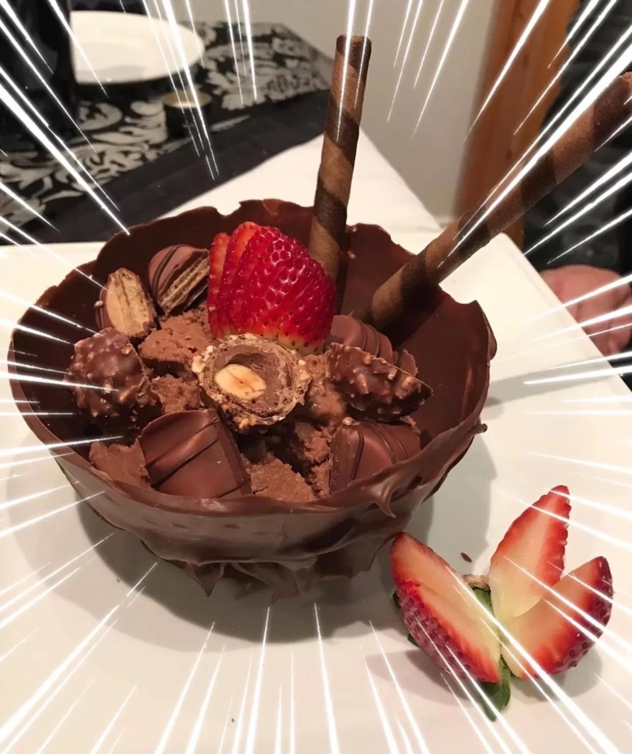 Food in Hilltop Motel