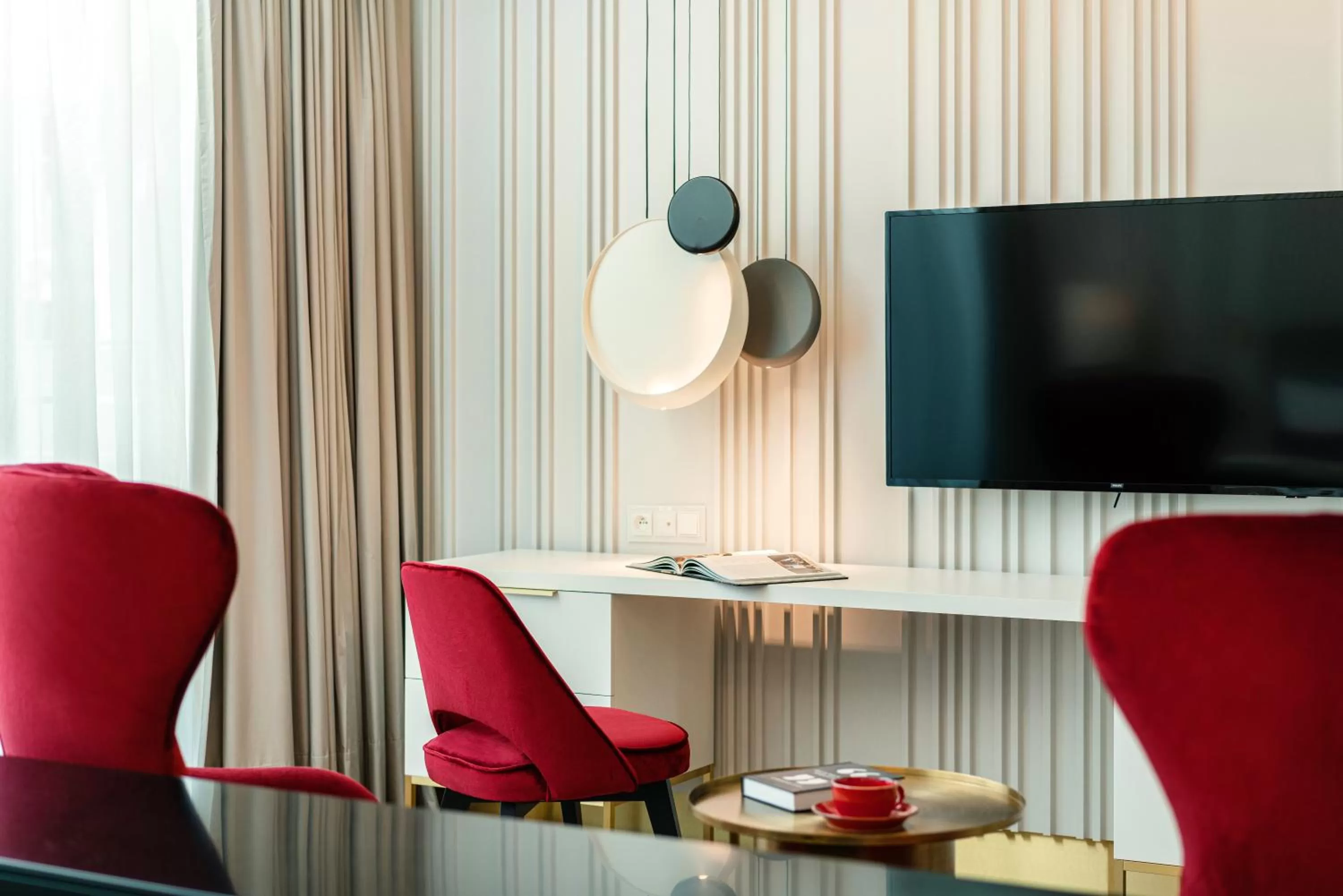 Photo of the whole room in Hotel Ferreus Modern Art Deco