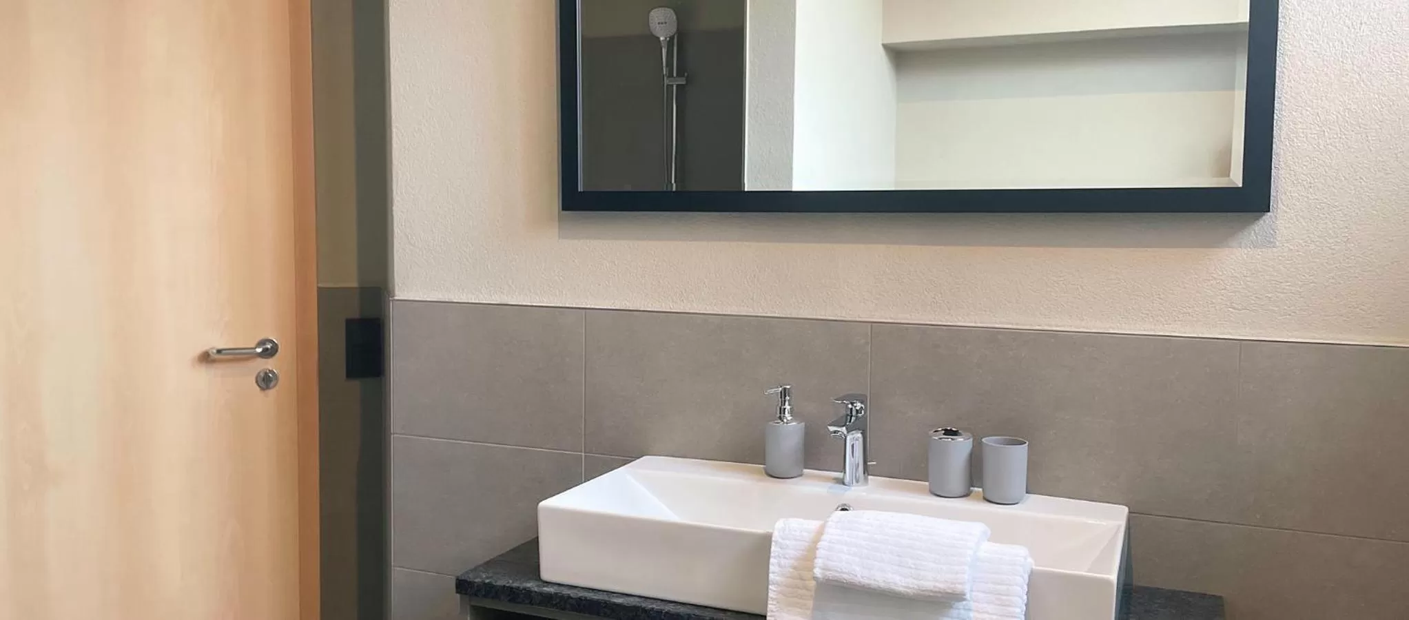 Bathroom in Hotel DAS BISCHOF