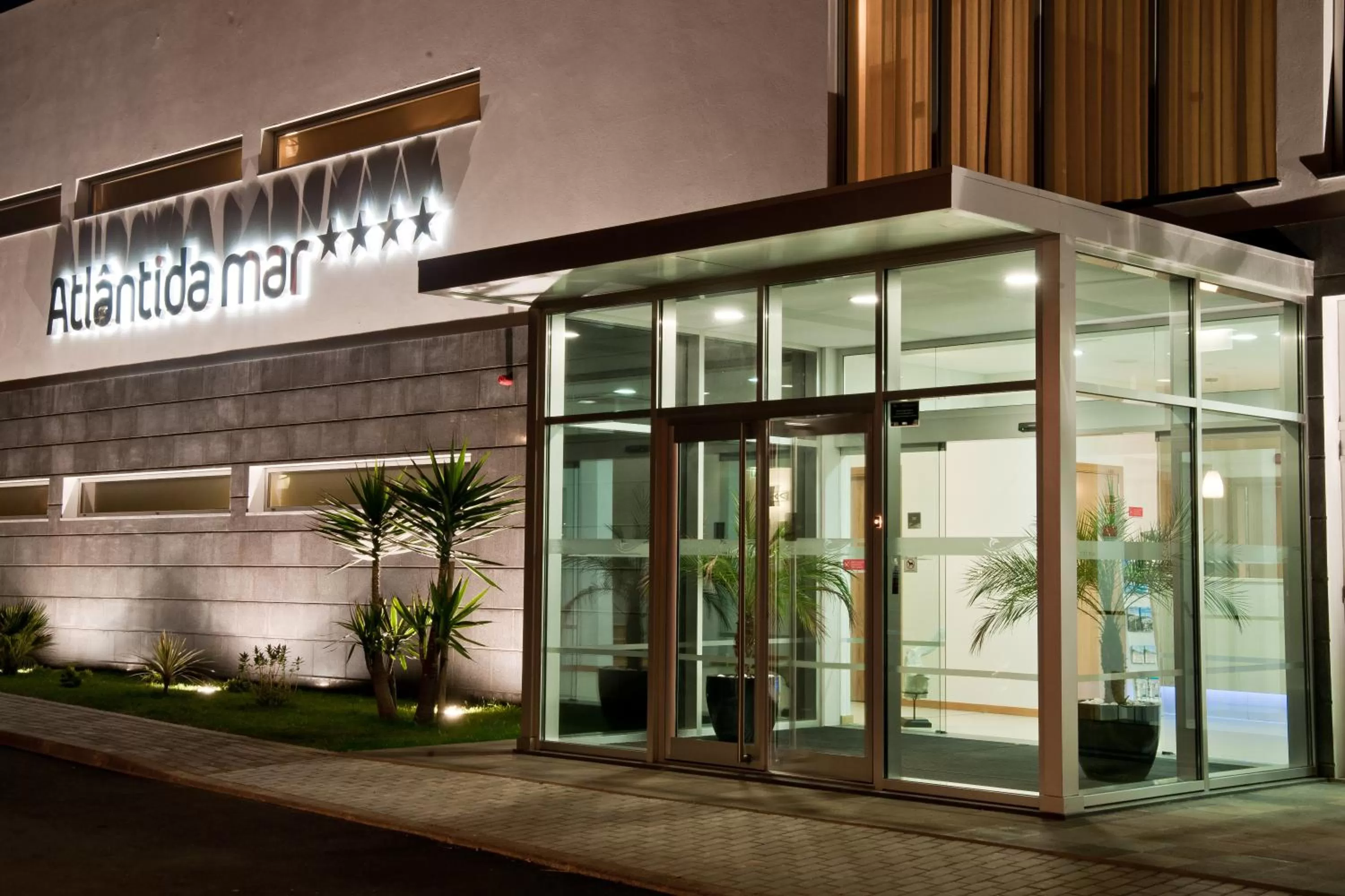 Facade/entrance in Atlantida Mar Hotel