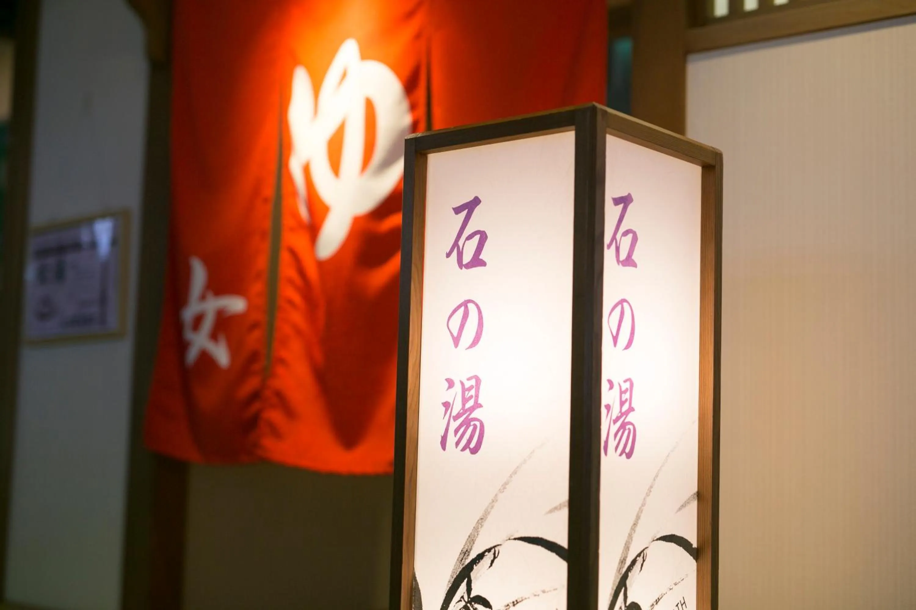 Hot Spring Bath in Kurobe Kanko Hotel