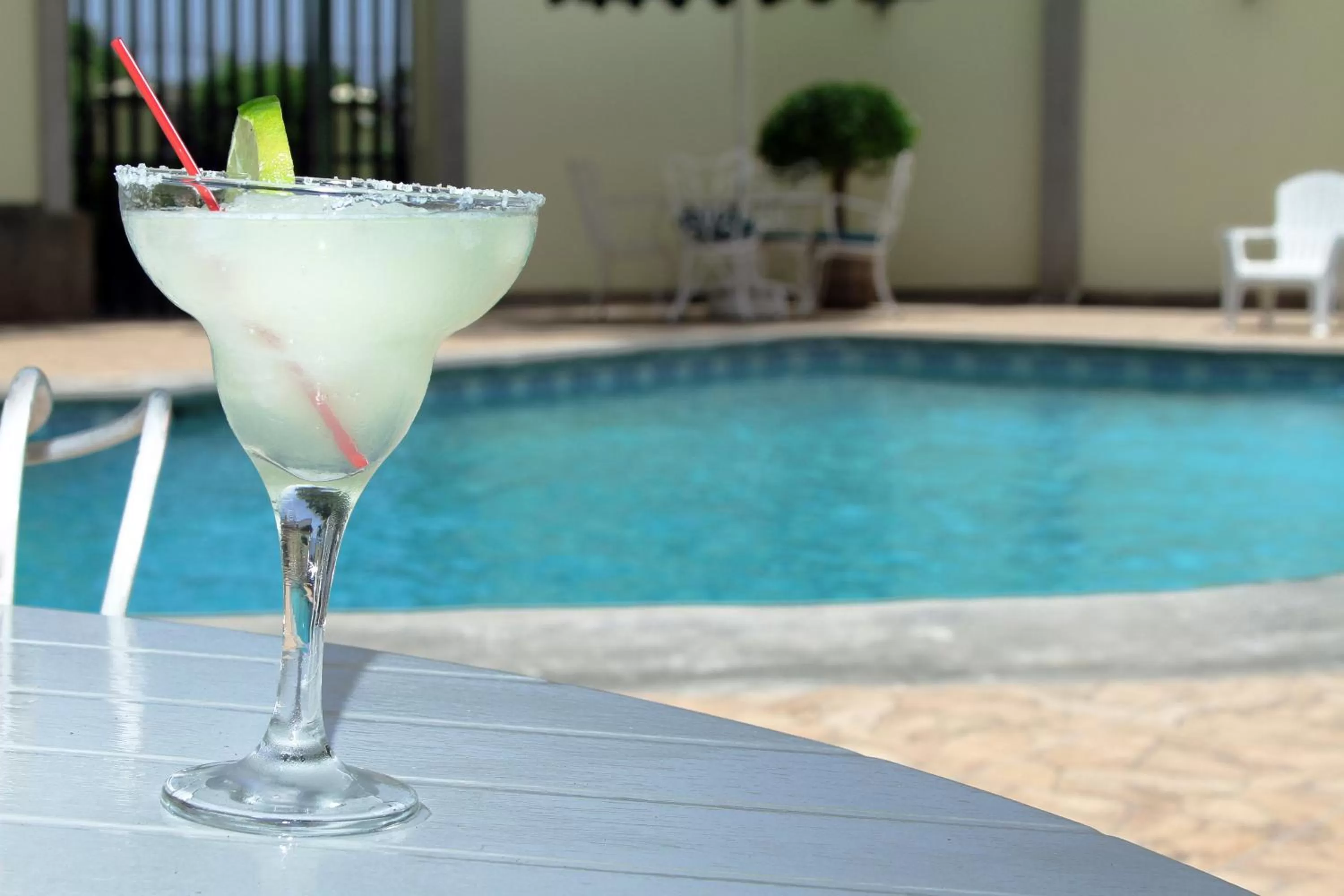 Alcoholic drinks, Swimming Pool in Hotel Estrella