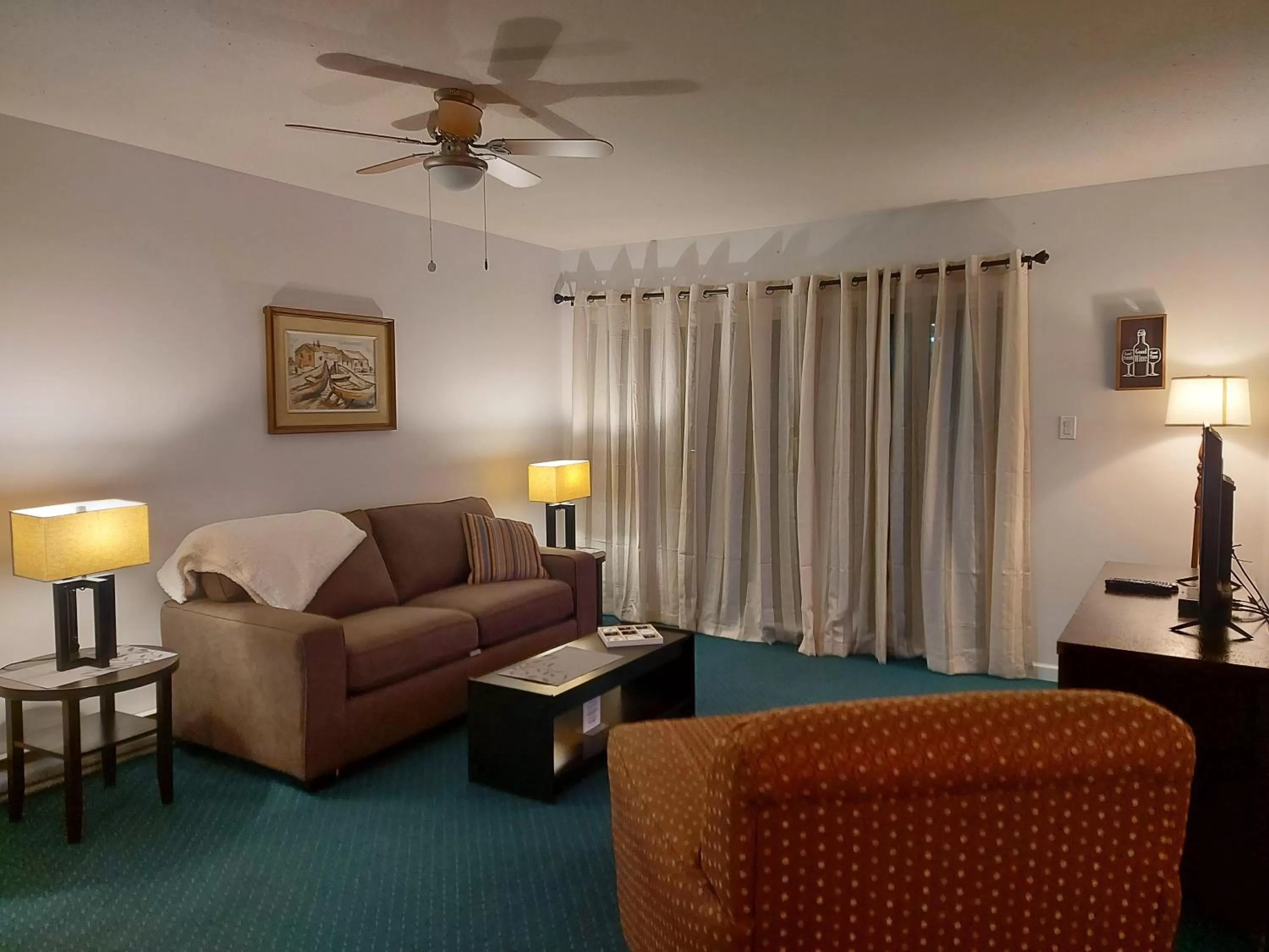 Living room in Richter Pass Beach Resort