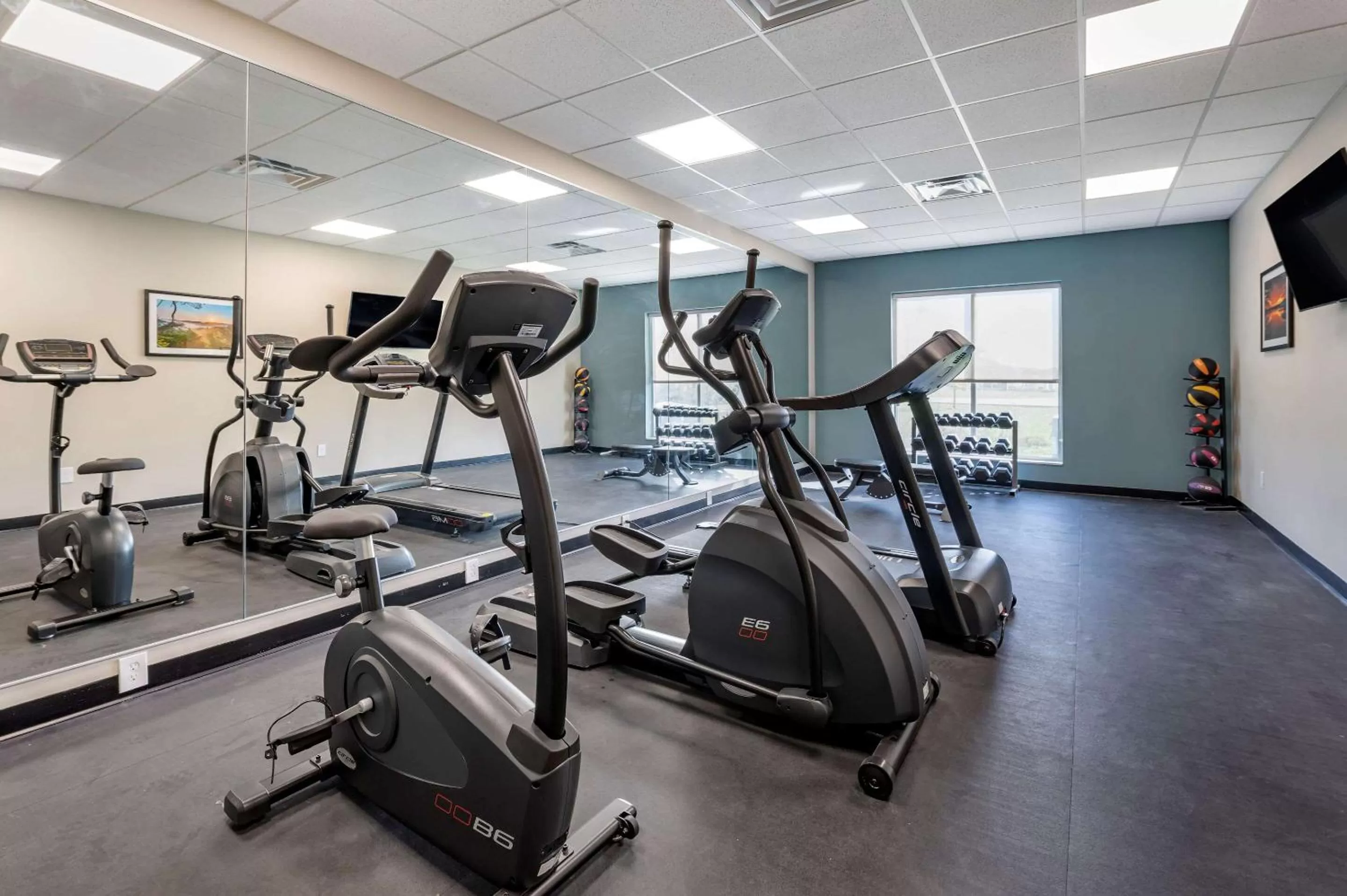 Fitness centre/facilities in Sleep Inn