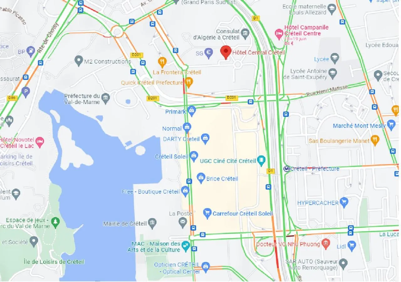 Location in Central Hotel