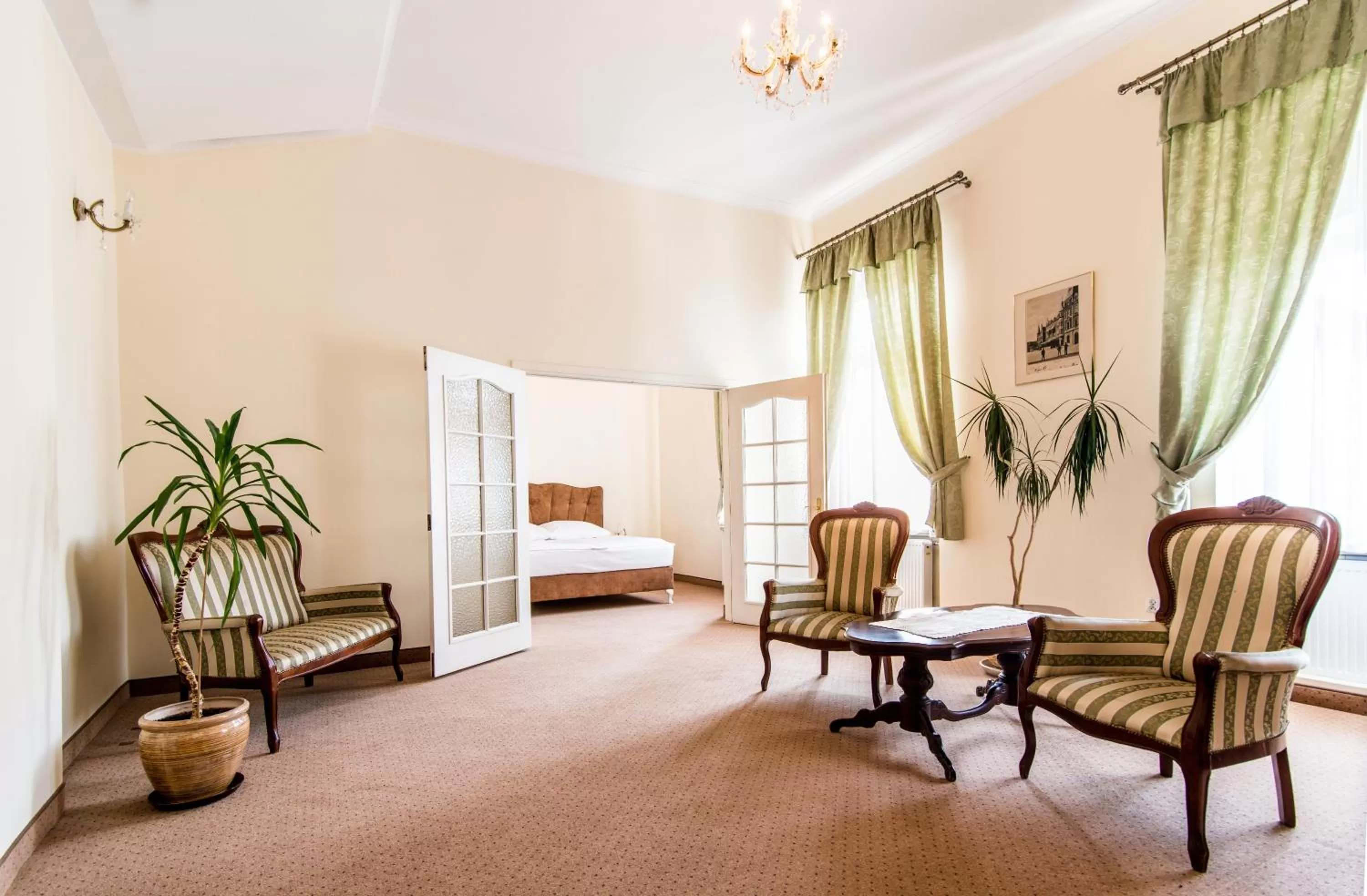 Living room in Hotel Piast