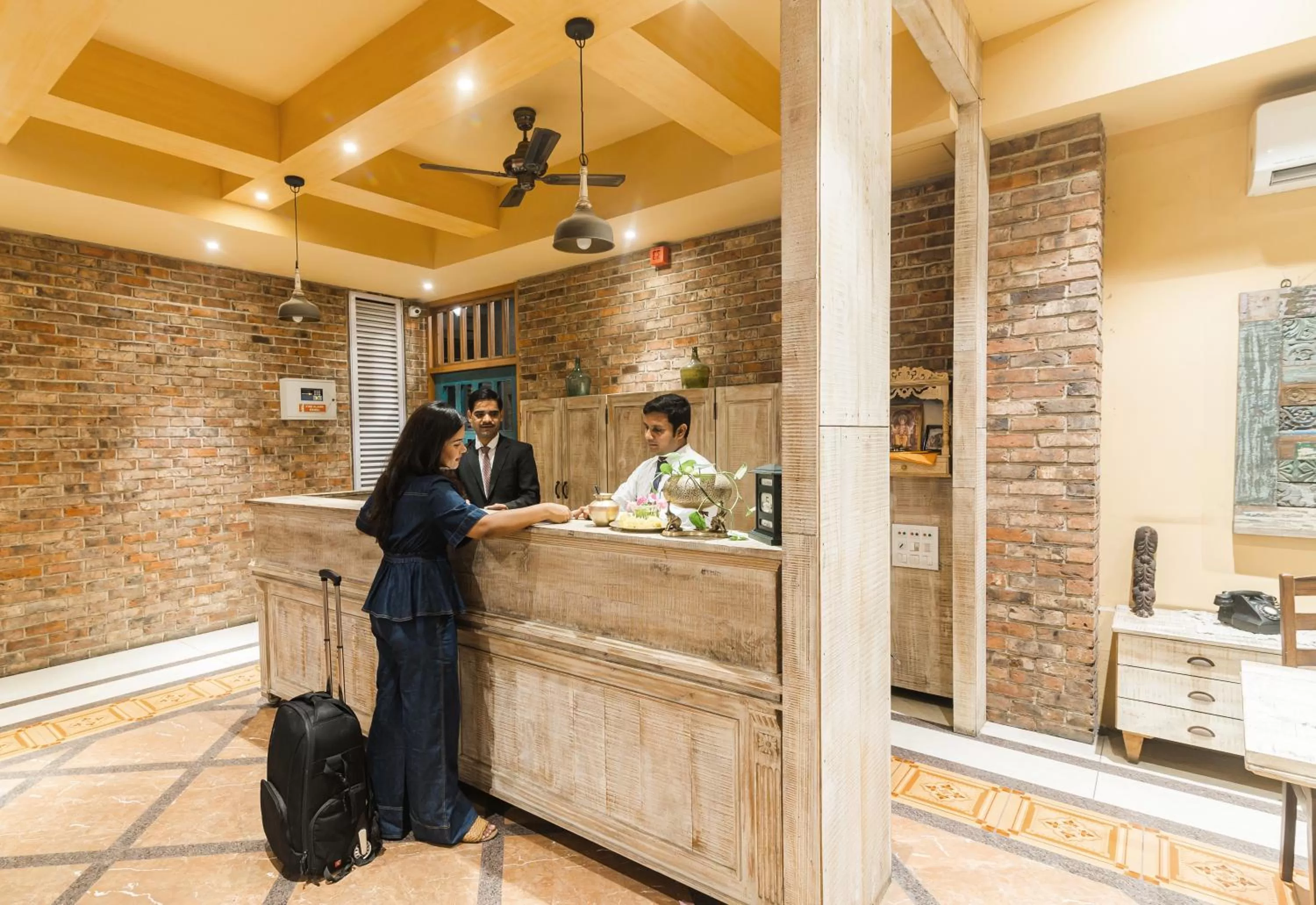 Lobby or reception in Bougainvilla Apartment