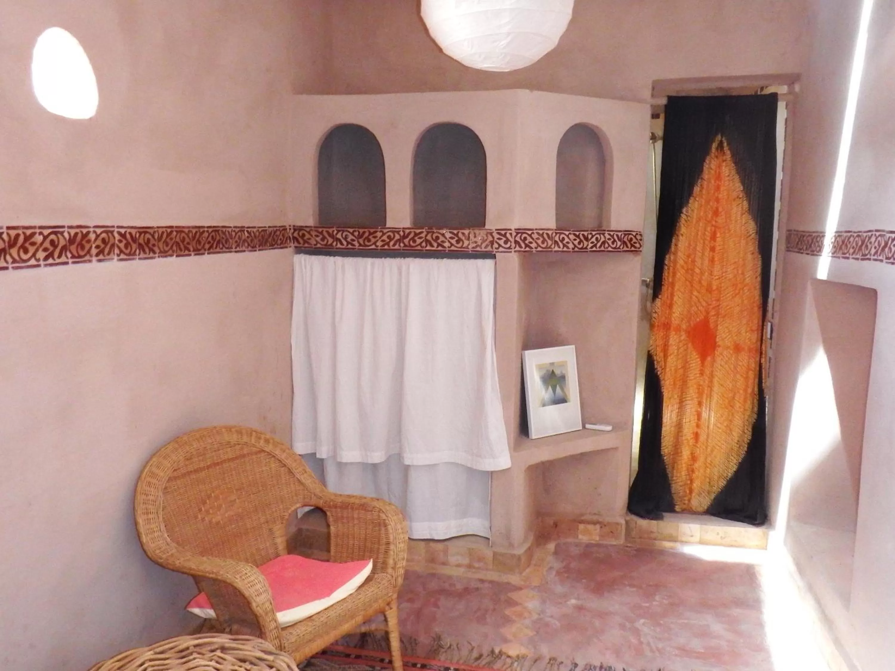 Decorative detail, Seating Area in Dar Paru