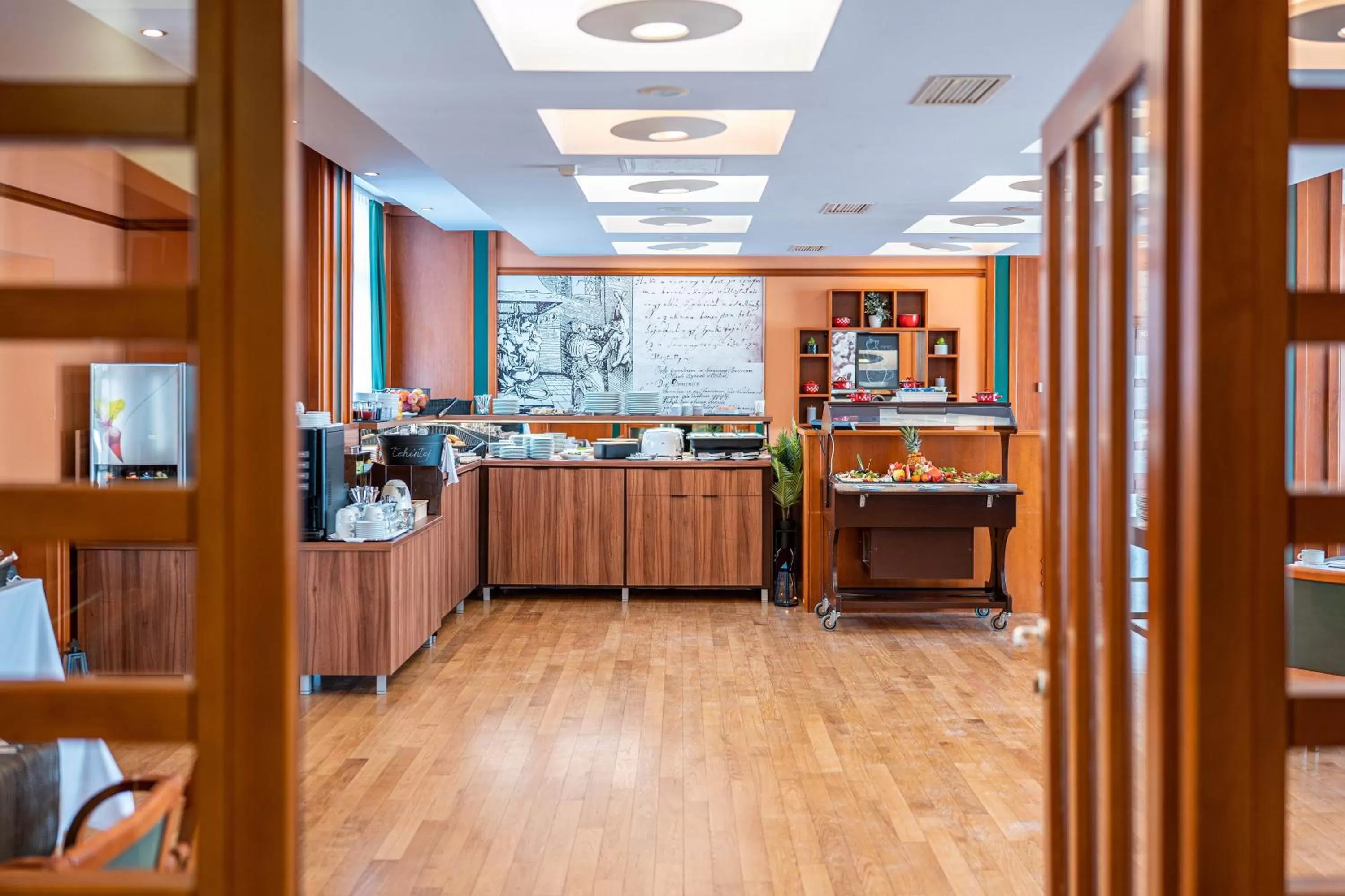 Breakfast in Szent János Hotel