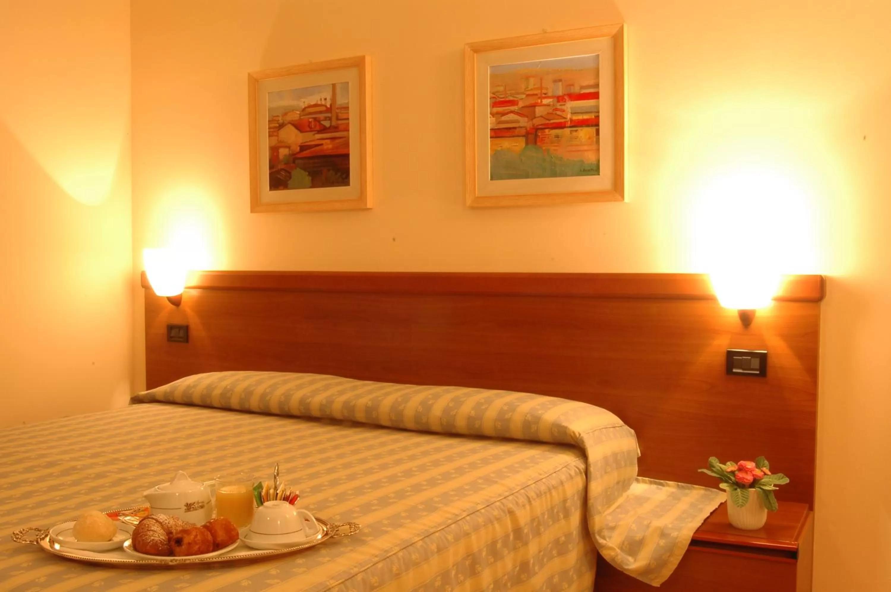 Bedroom, Bed in Hotel San Marco