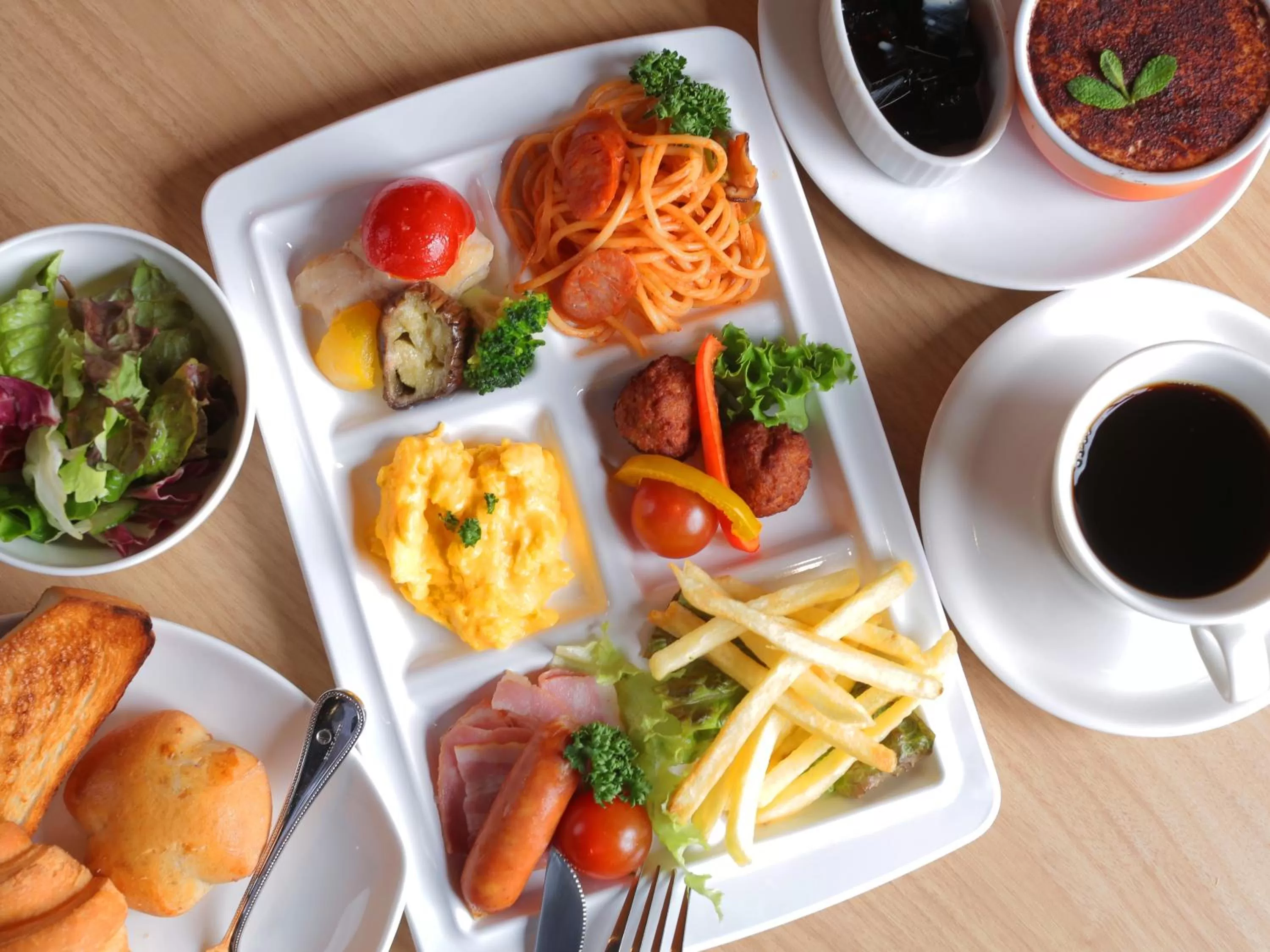 Breakfast, Food in Green Rich Hotel Matsue Station Across - Artificial hot spring Futamata Yunohana