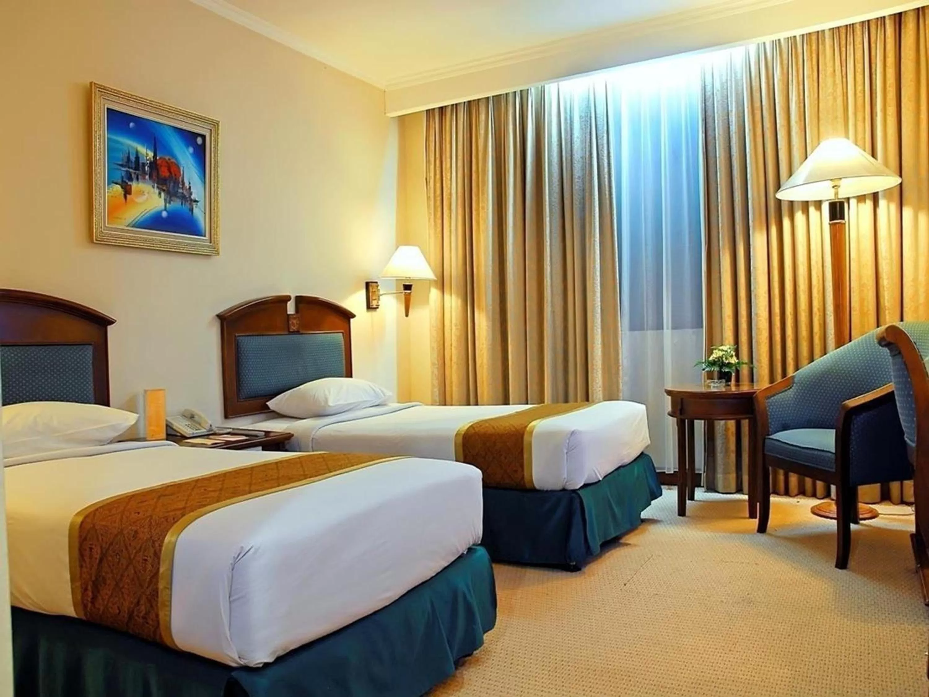 Bed in Grand Arkenso Park View