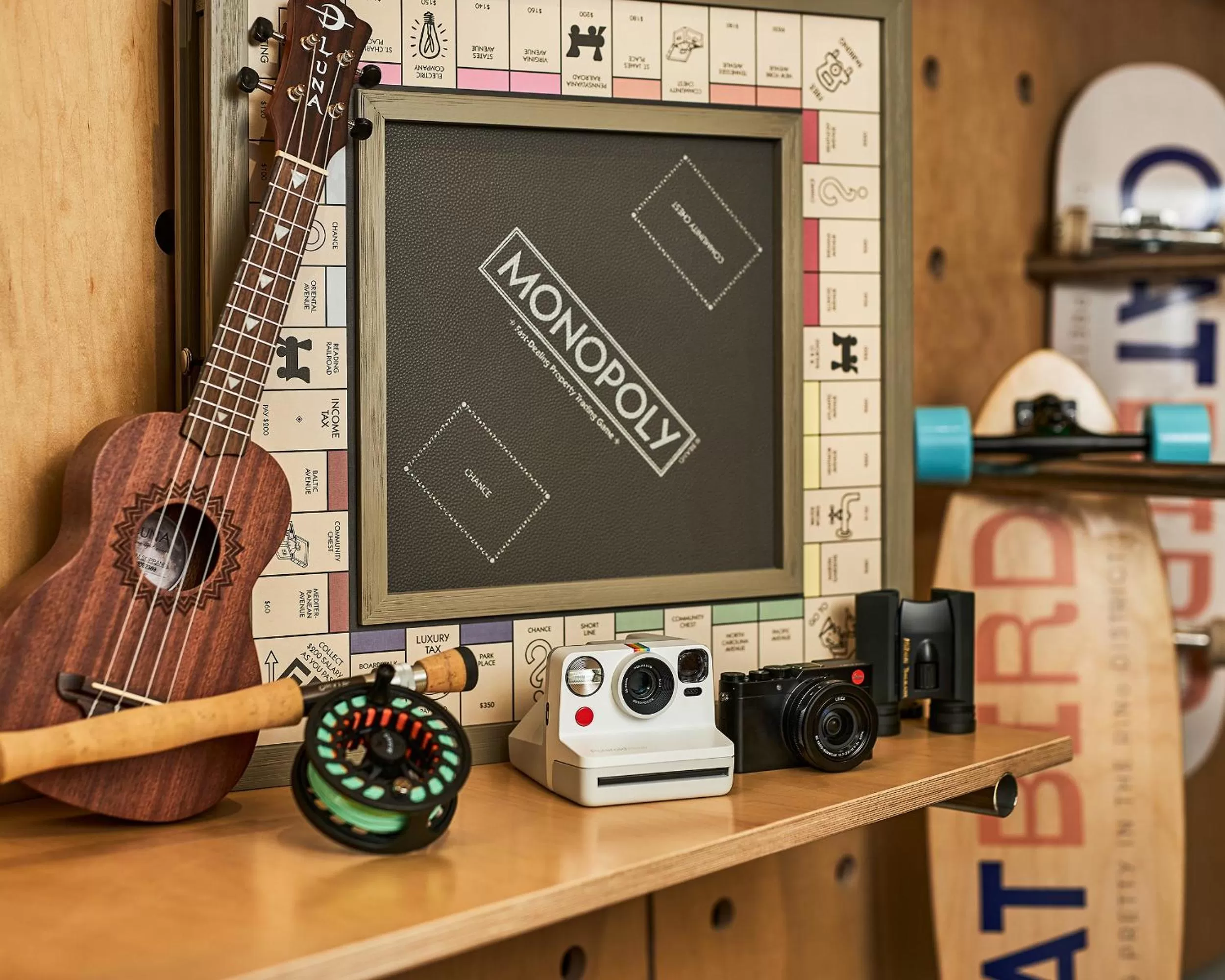 Game Room in Catbird Hotel