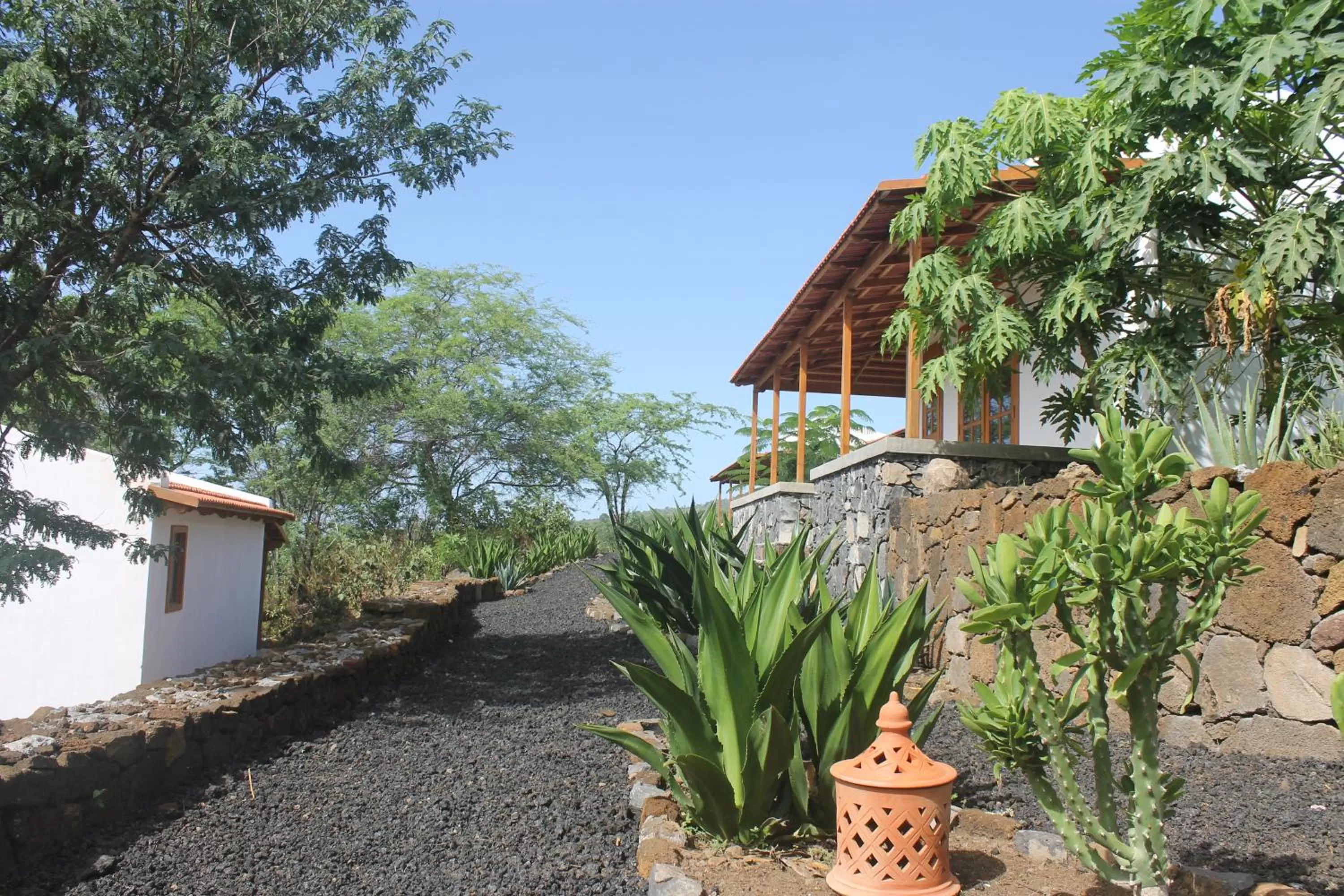 Property building in La Fora Ecolodge