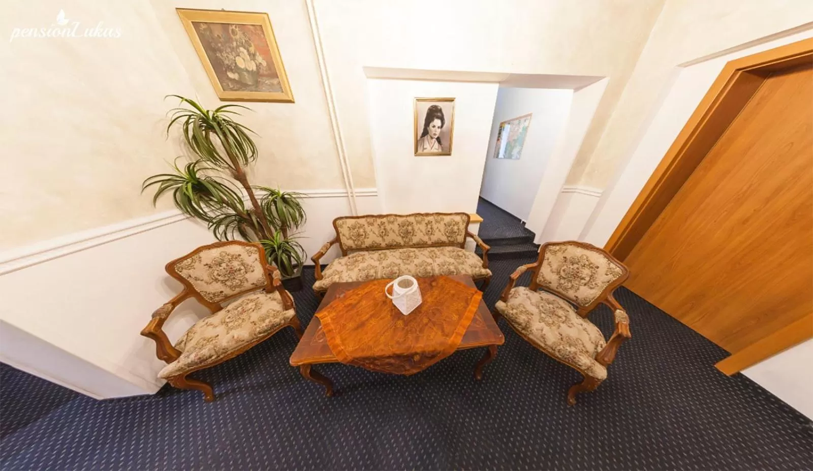 Lobby or reception in Pension Lukas