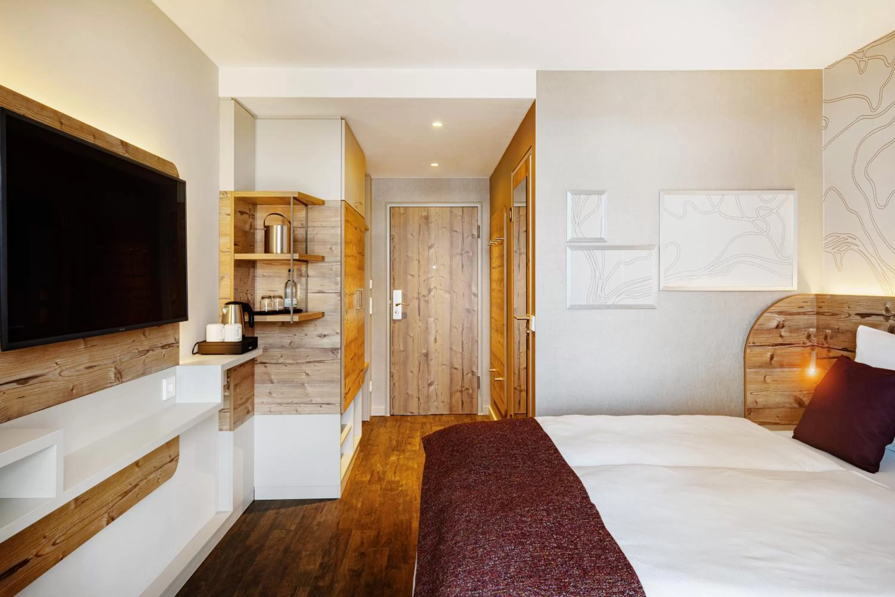 Decorative detail, TV/Entertainment Center in feelMOOR - Gesundresort Bad Wurzach