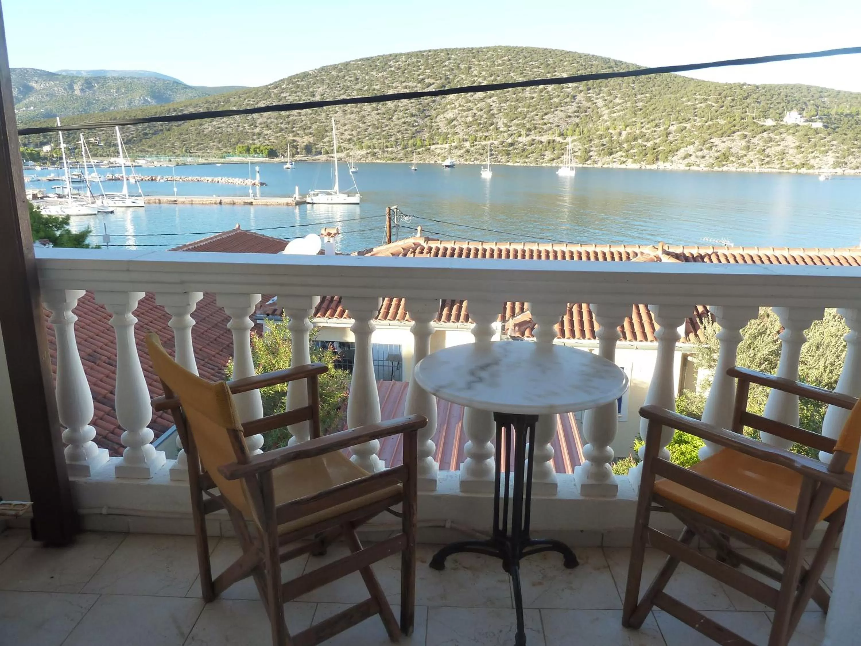 Balcony/Terrace in Zoe Pension