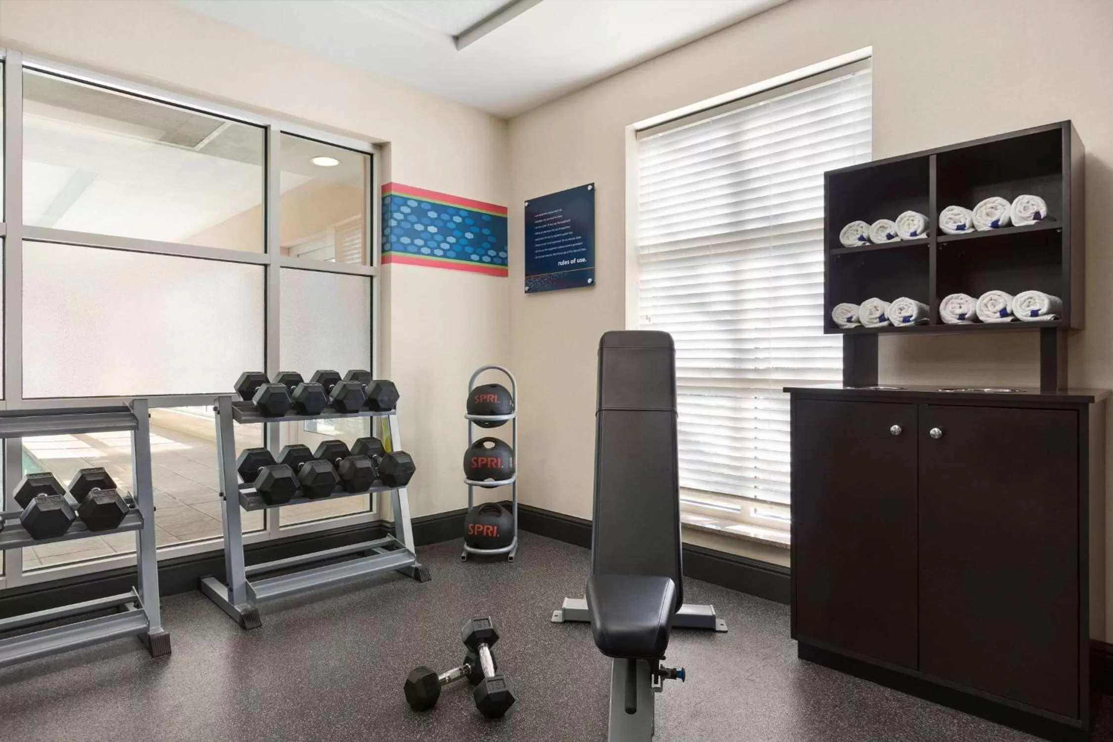 Fitness centre/facilities in Hampton Inn & Suites Williamsburg Historic District