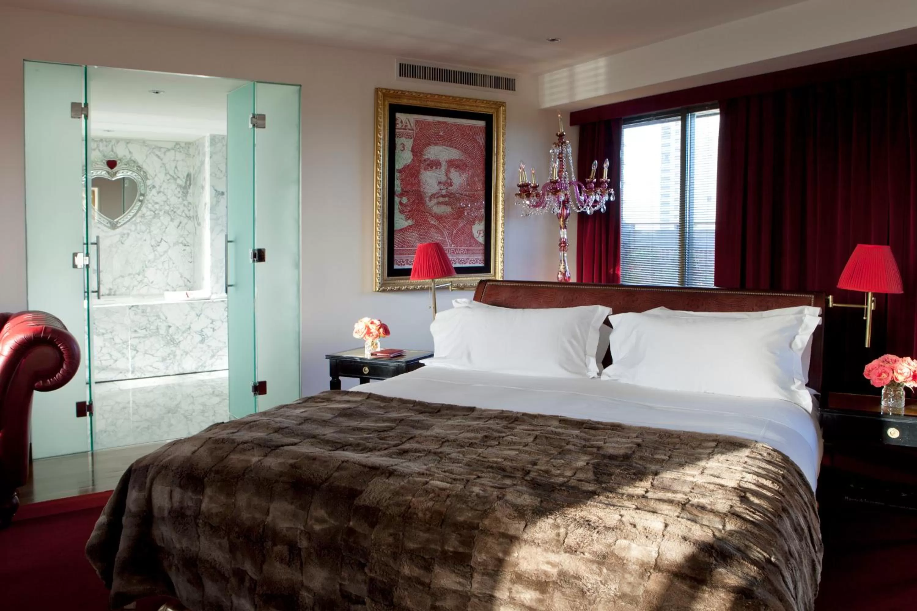 Bed in Faena Hotel Buenos Aires