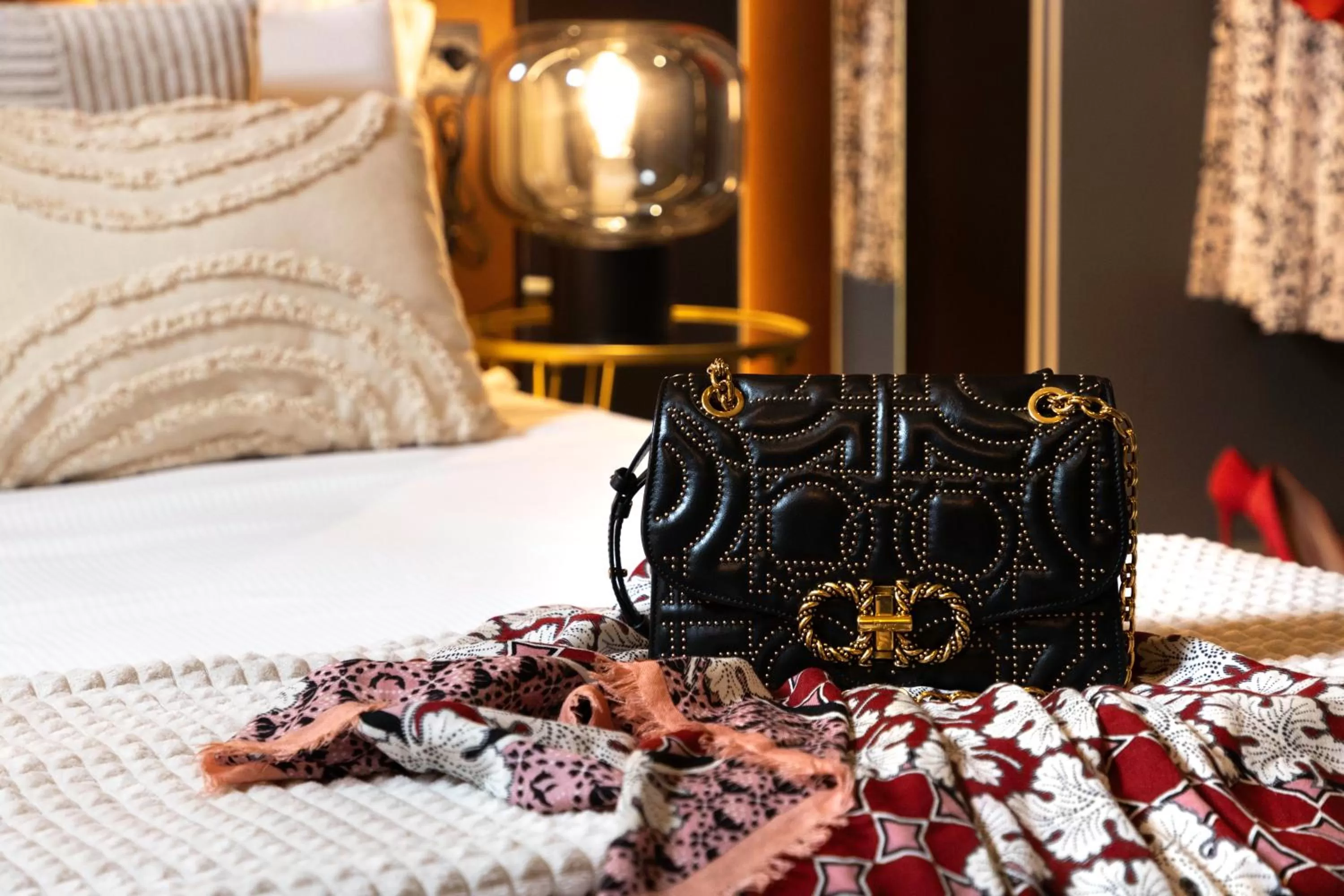 Decorative detail, Bed in Boutique Marconi