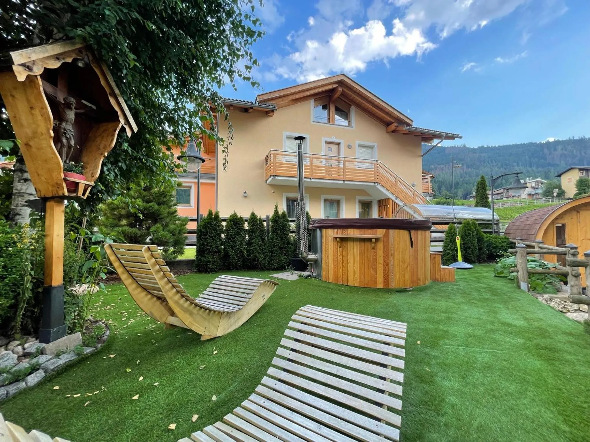 Garden in Negritella Sweet Hotel