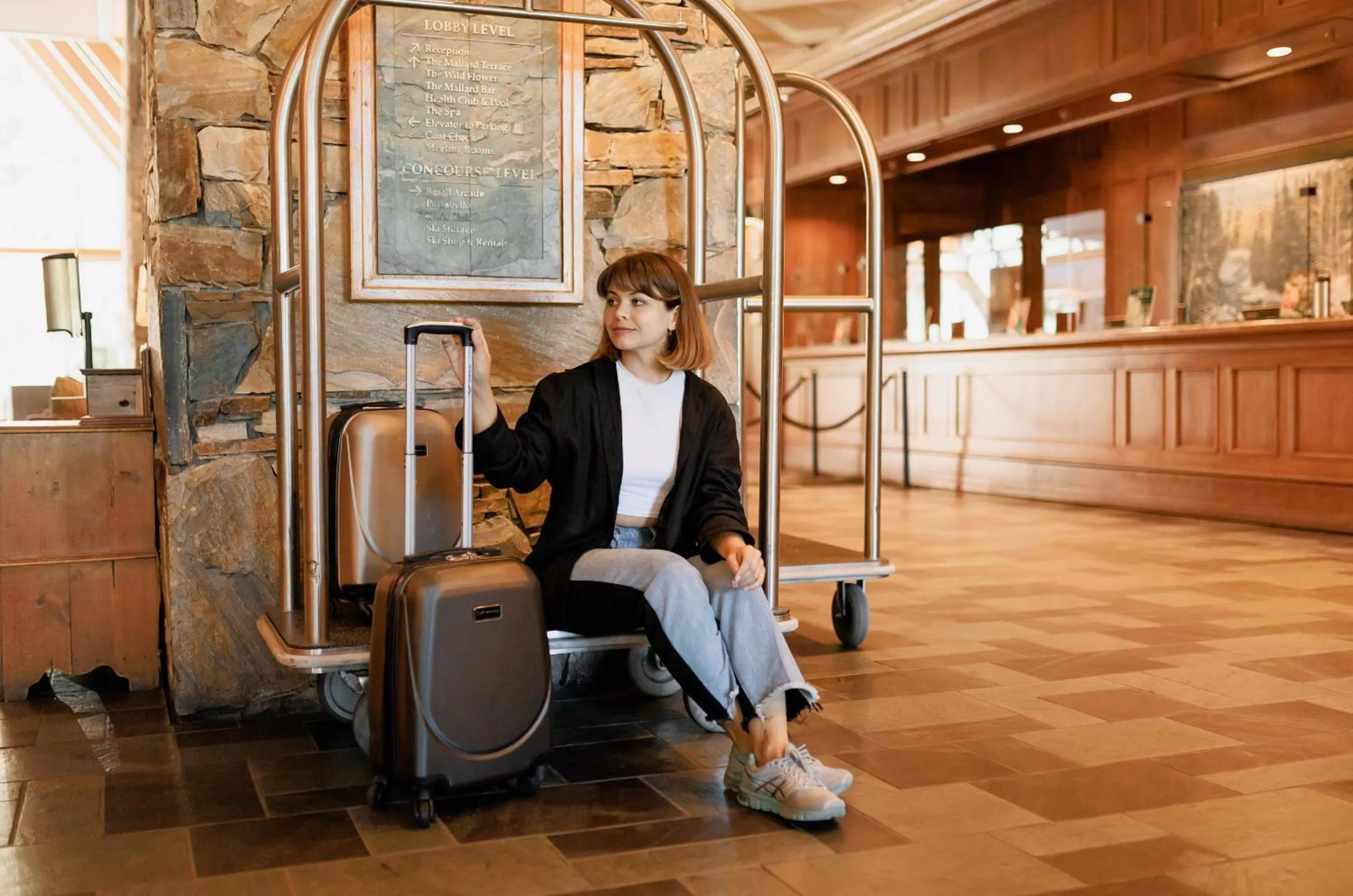 Lobby or reception in Fairmont Chateau Whistler