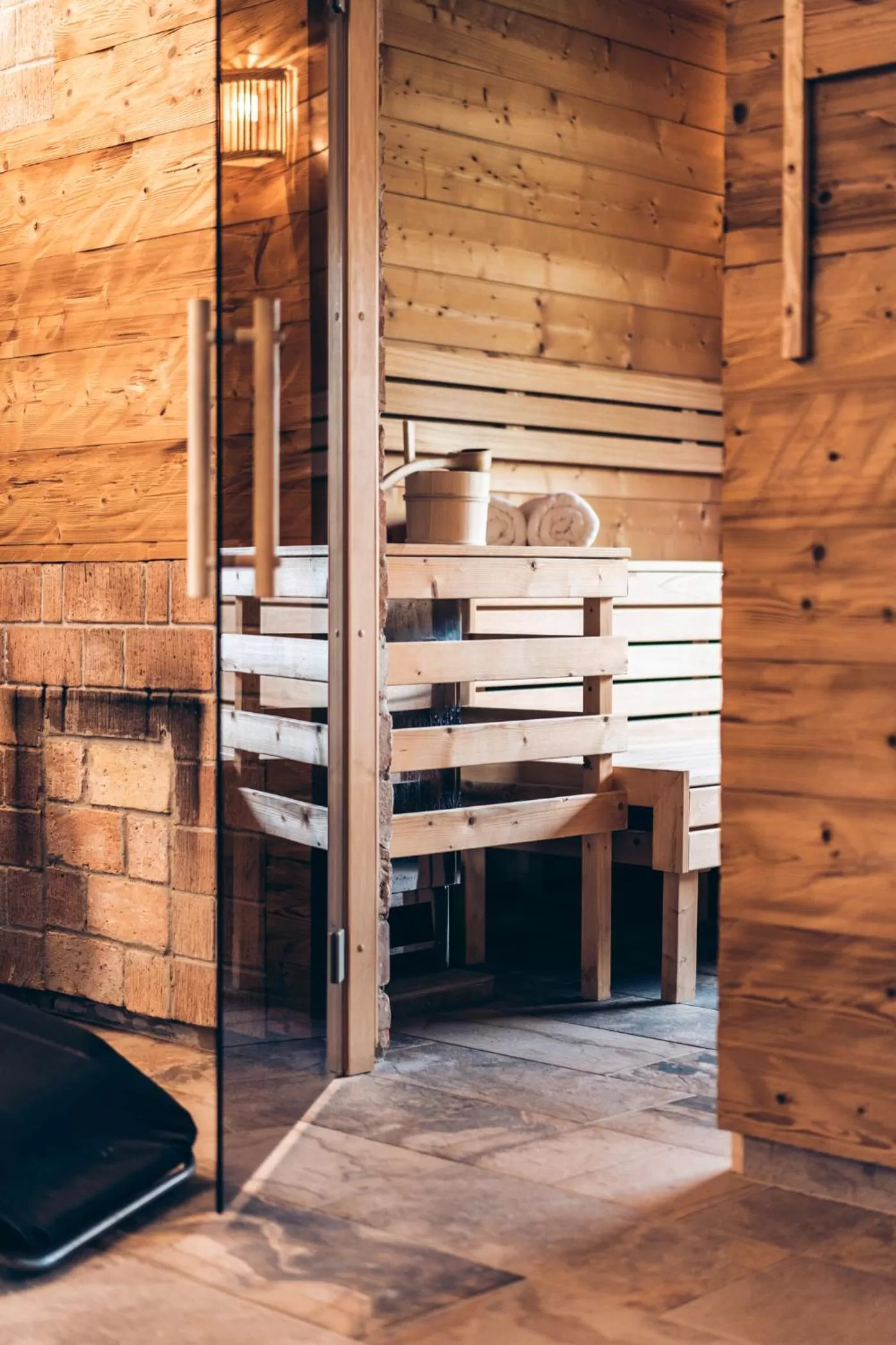 Sauna in Aktivhotel Wildschütz