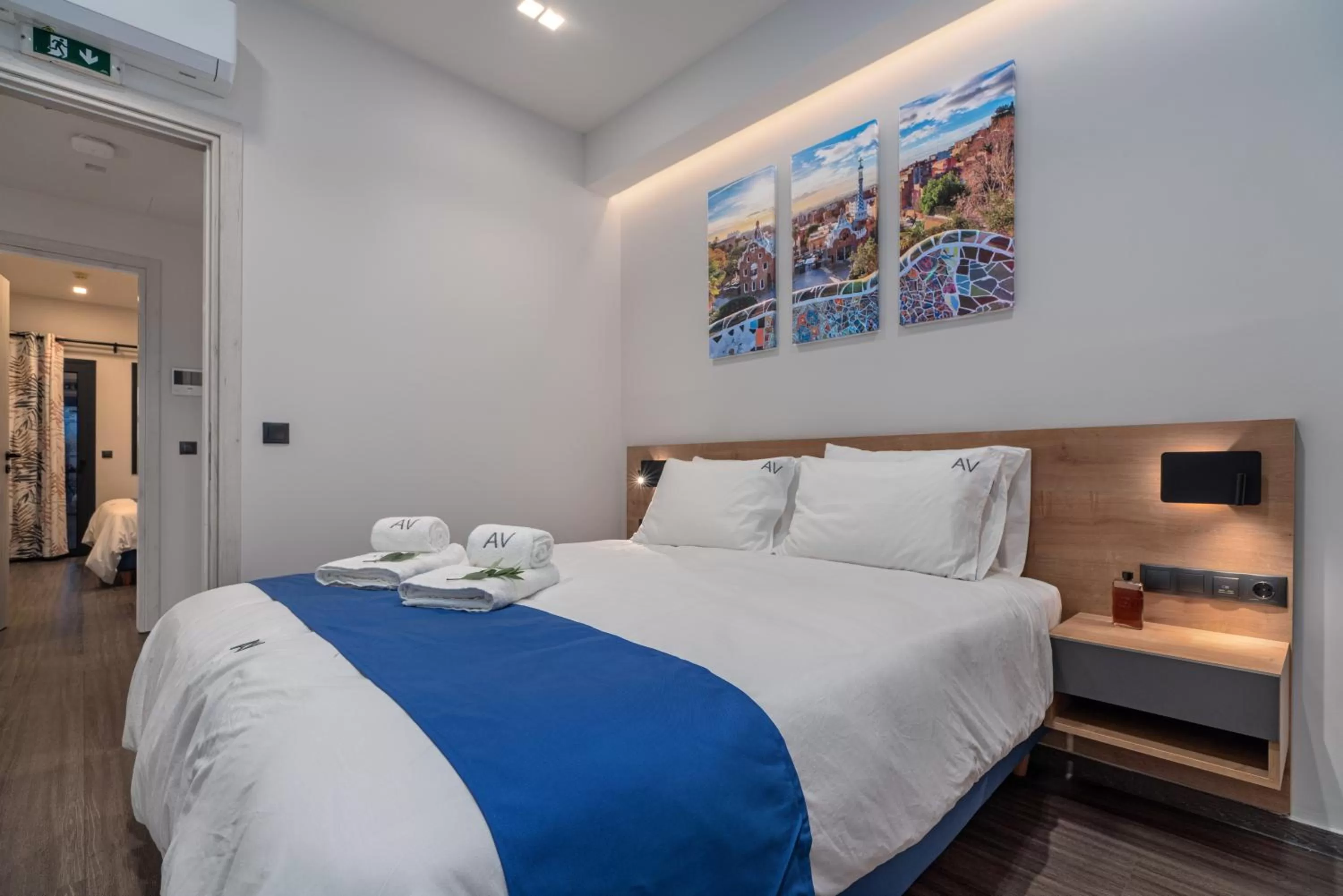 Bed in Exarchia House Project