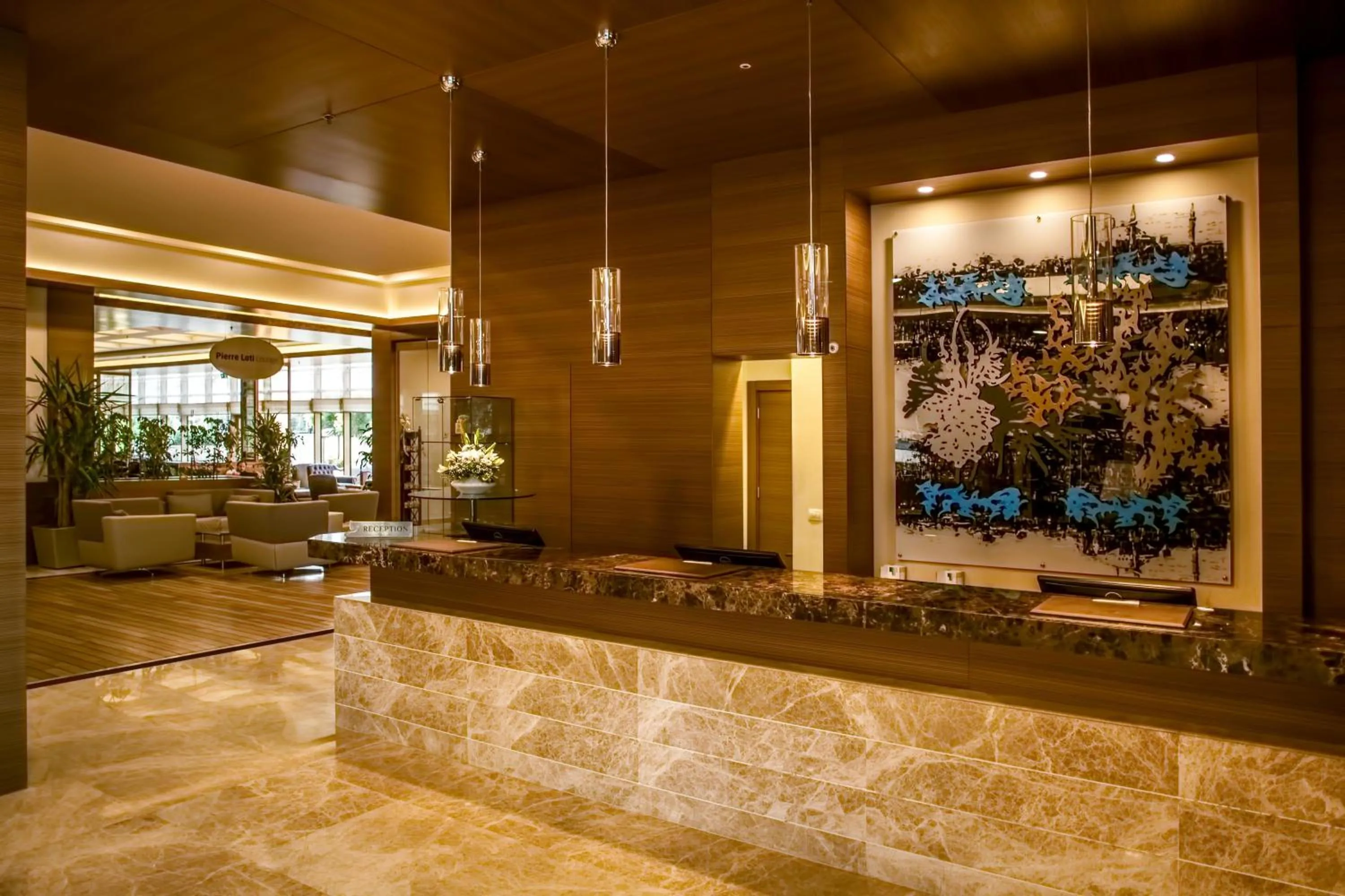 Lobby or reception in Gorrion Hotel Istanbul